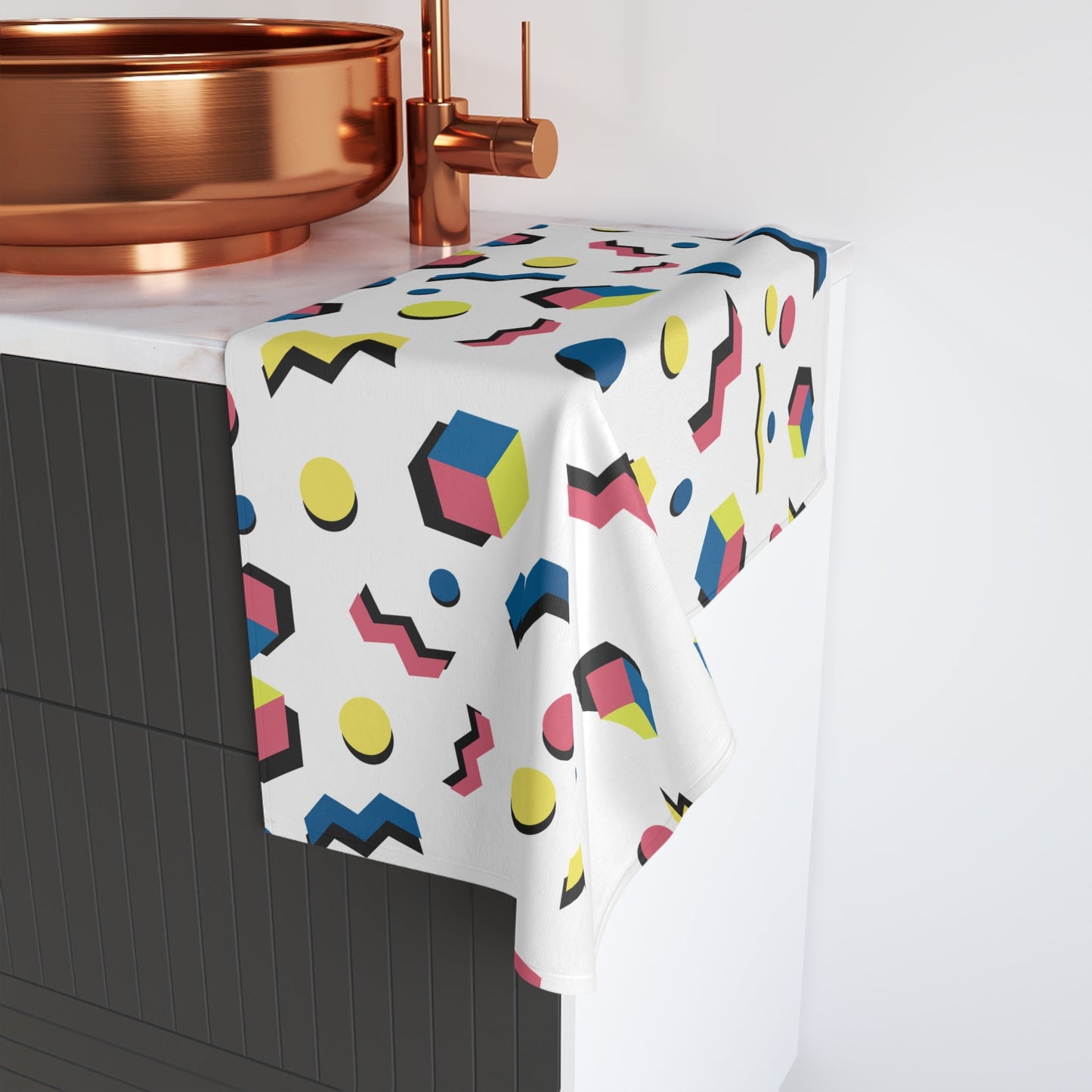 Geometric Hand Towel - Home Decor - Totally Bri LLC