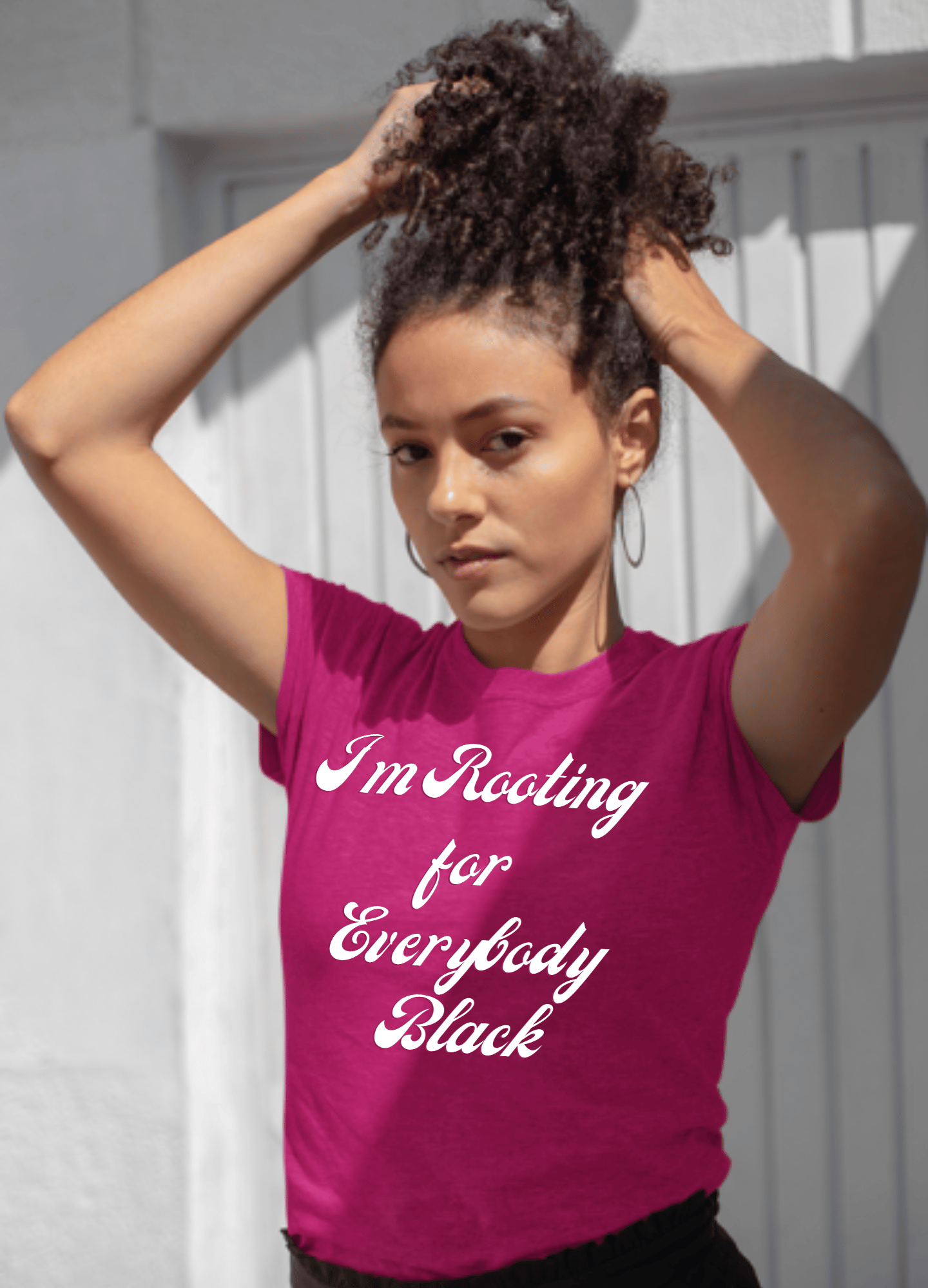 I’m Rooting For Everybody Black| T-Shirt - T-Shirt - Totally Bri LLC