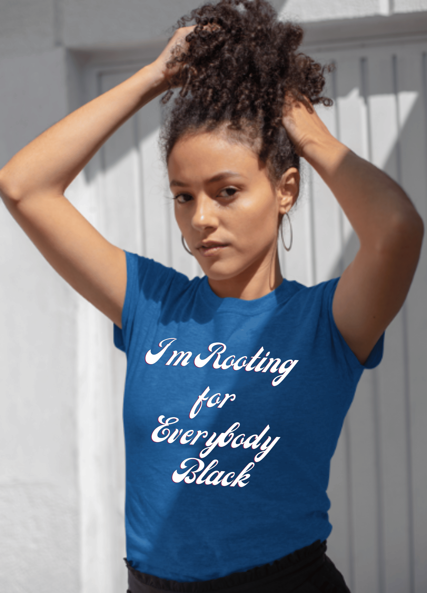 I’m Rooting For Everybody Black| T-Shirt - T-Shirt - Totally Bri LLC
