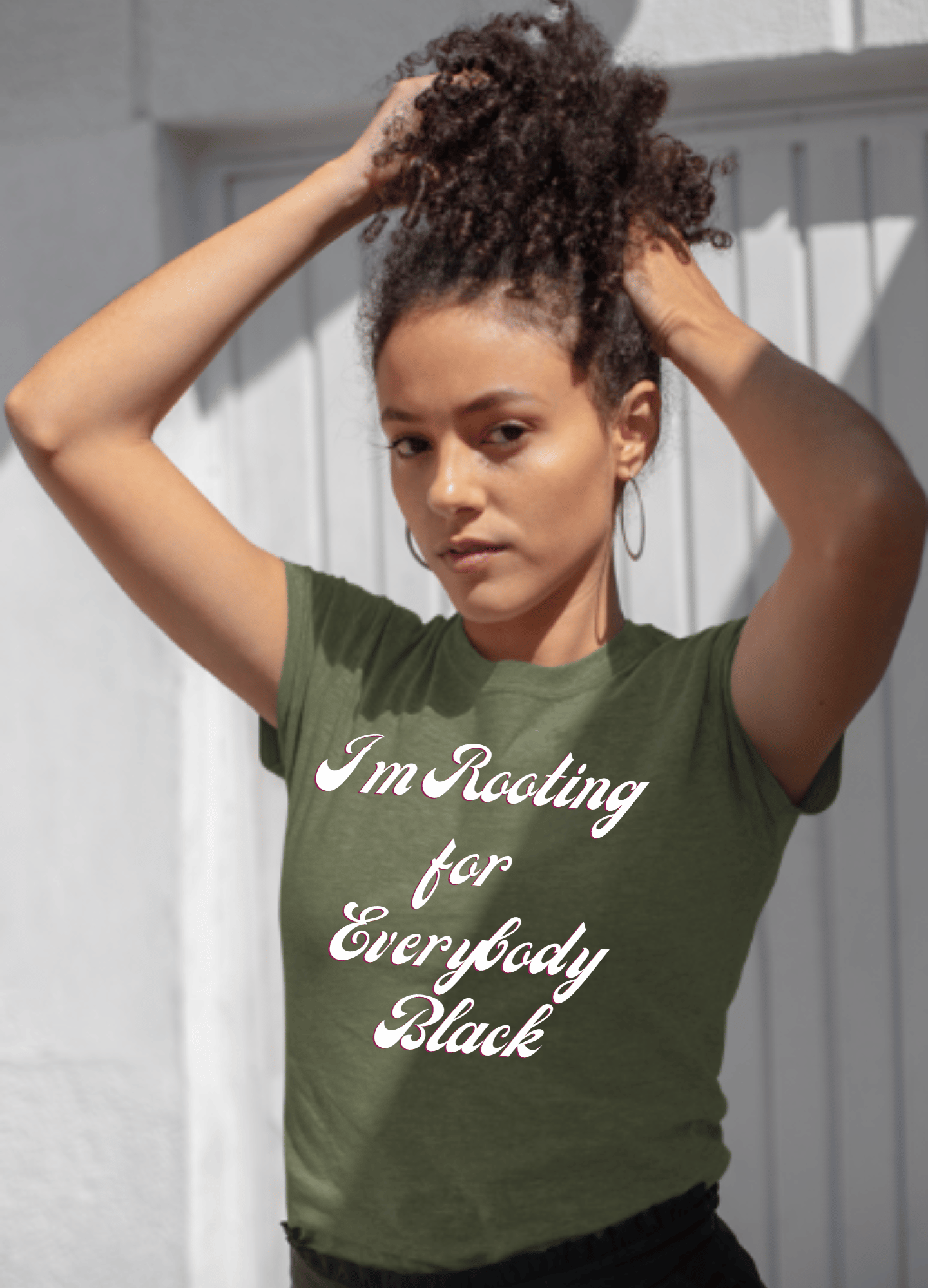I’m Rooting For Everybody Black| T-Shirt - T-Shirt - Totally Bri LLC