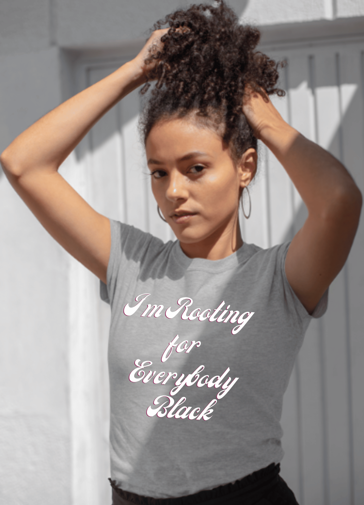 I’m Rooting For Everybody Black| T-Shirt - T-Shirt - Totally Bri LLC