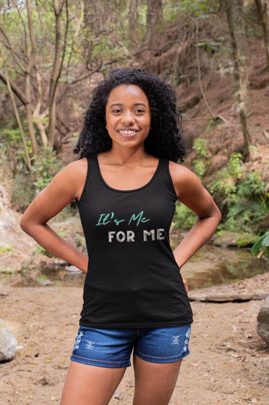 It's Me For Me | Racerback Tank - Tank Top - Totally Bri LLC