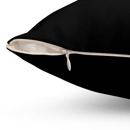 Love You To The Moon | Square Pillow | Black - Home Decor - Totally Bri LLC