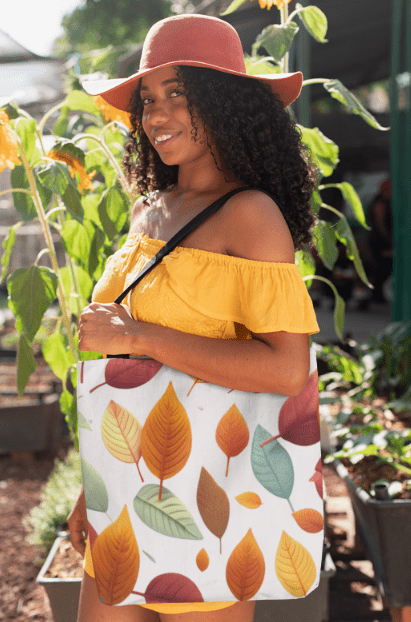 Love of Fall Graphic Tote Bag - Bags - Totally Bri LLC