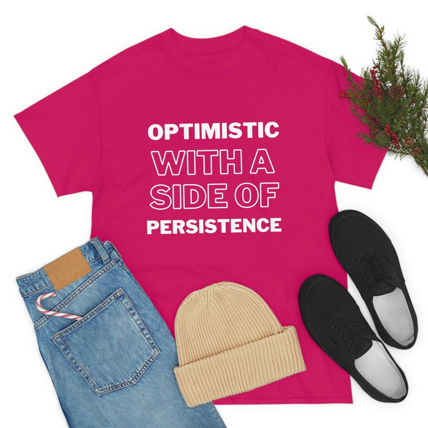 Optimistic T-shirt - T-Shirt - Totally Bri LLC