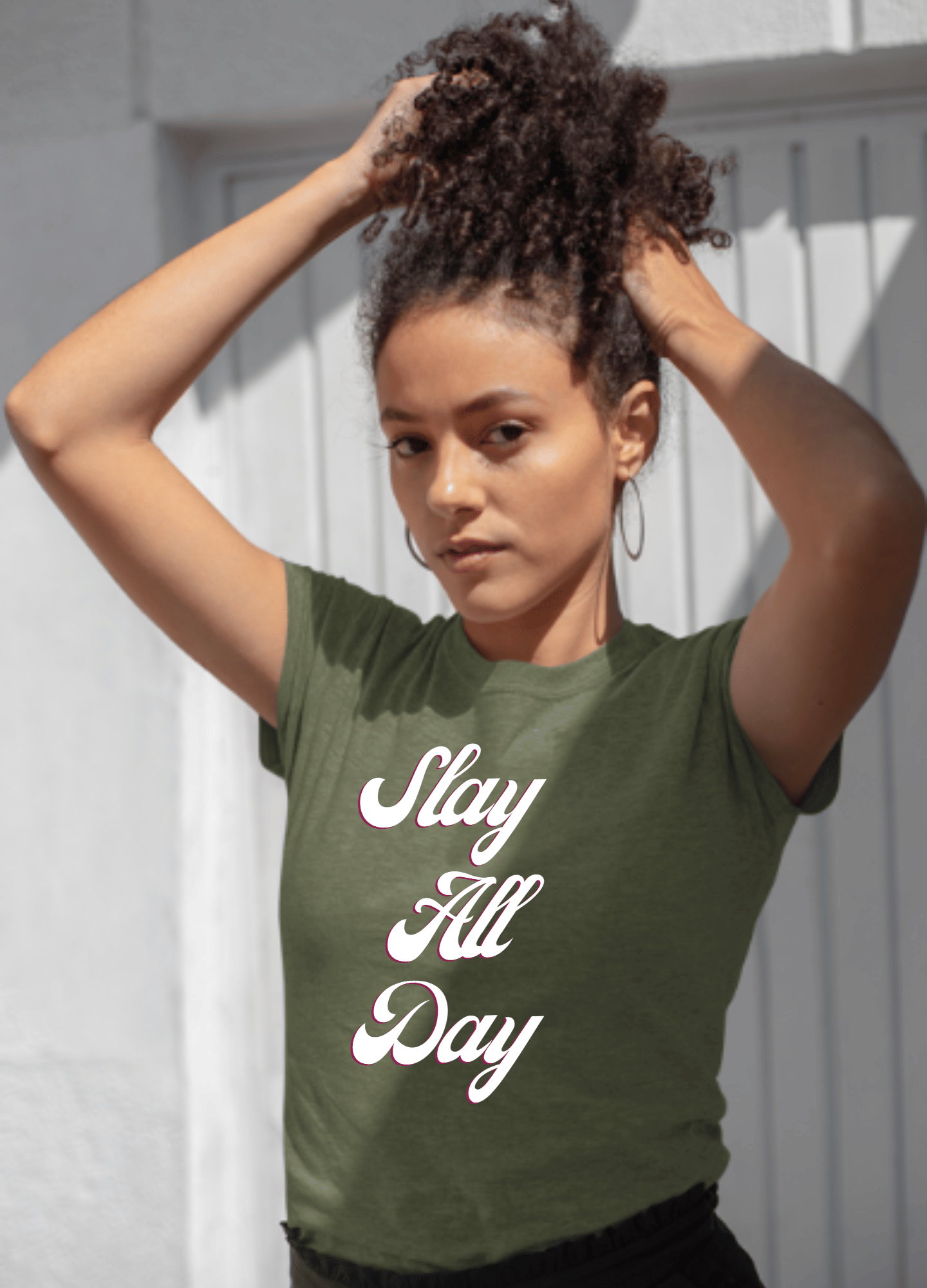Slay All Day| T-Shirt - T-Shirt - Totally Bri LLC