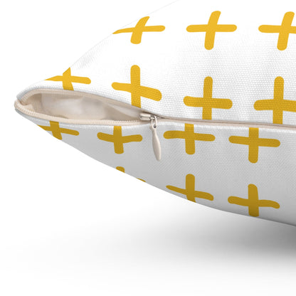 Spun Polyester Square Pillow - Home Decor - Totally Bri LLC