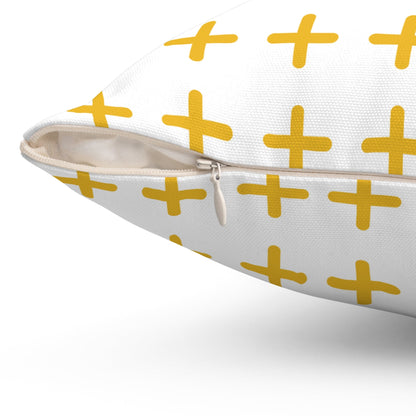 Spun Polyester Square Pillow - Home Decor - Totally Bri LLC