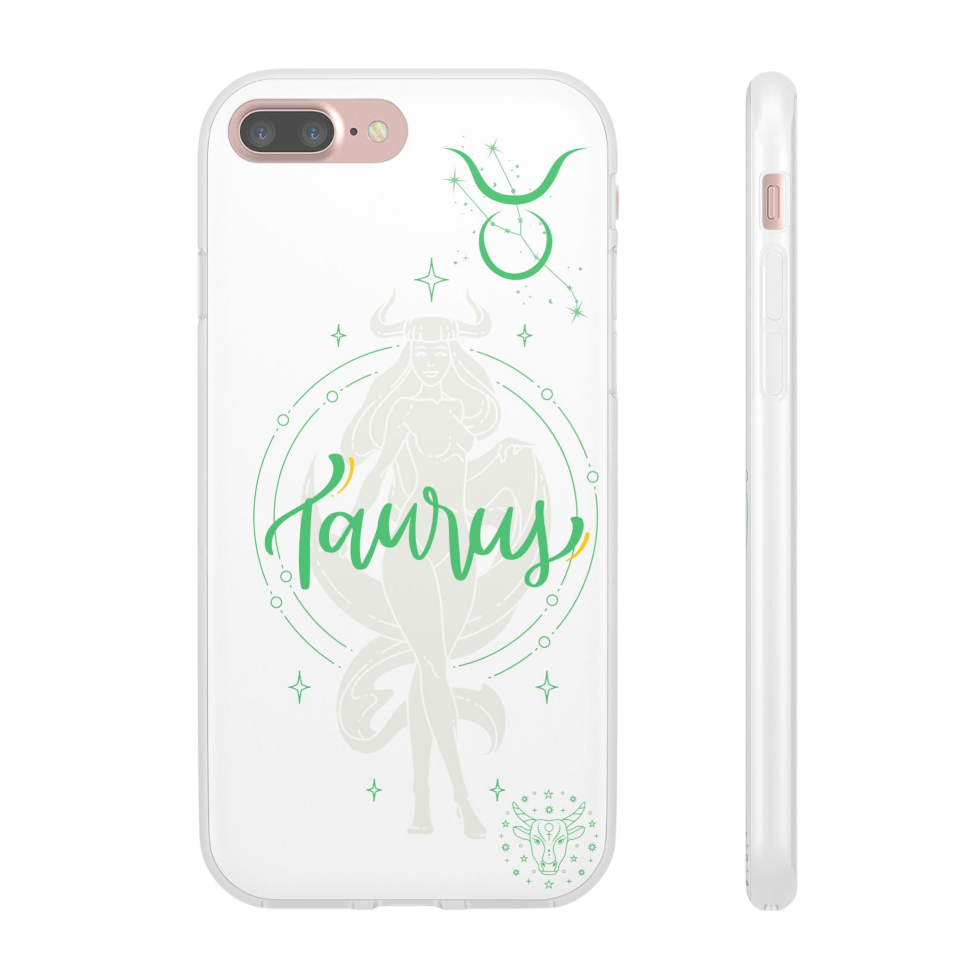 Taurus Zodiac | Phone Cases | Clear - Phone Case - Totally Bri LLC