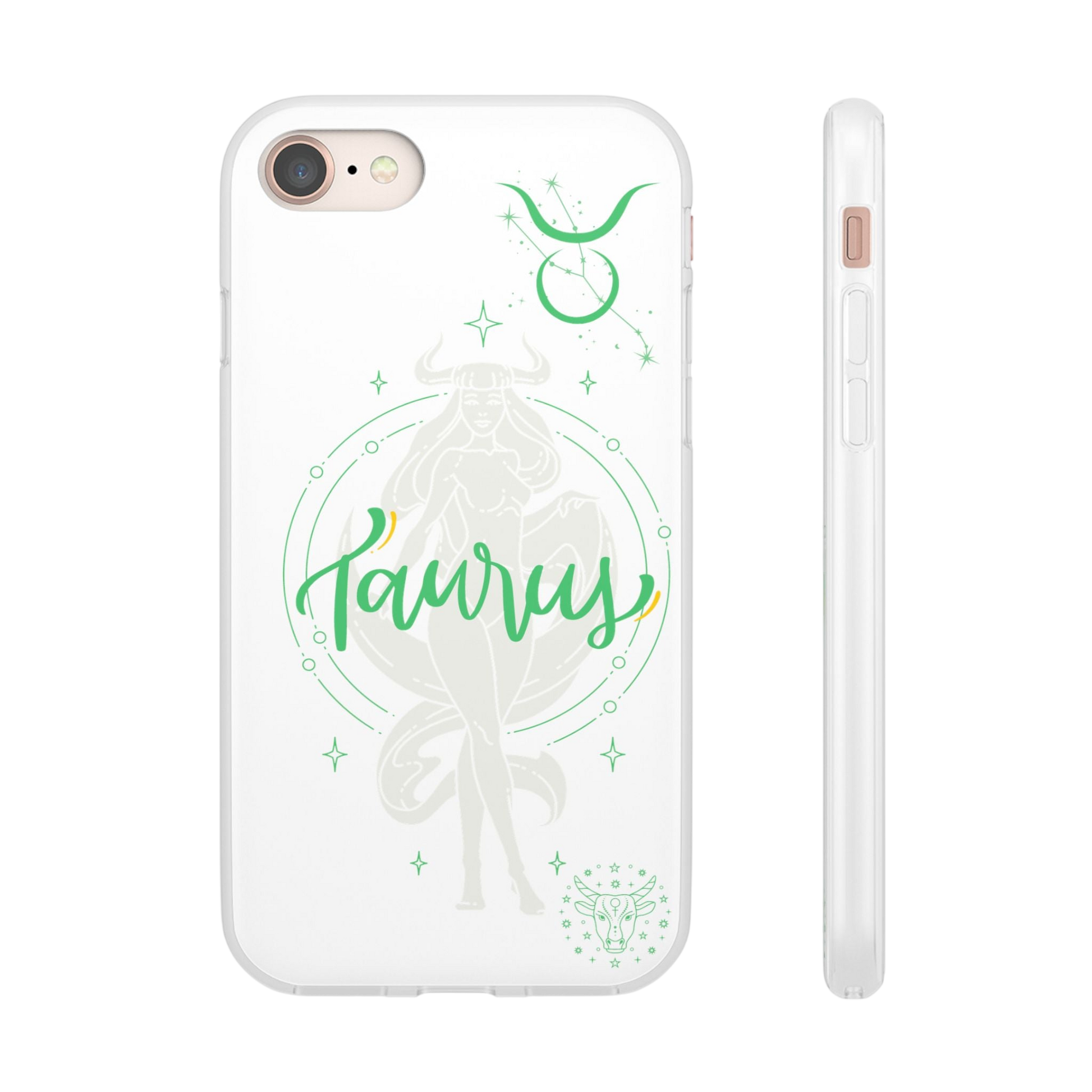 Taurus Zodiac | Phone Cases | Clear - Phone Case - Totally Bri LLC