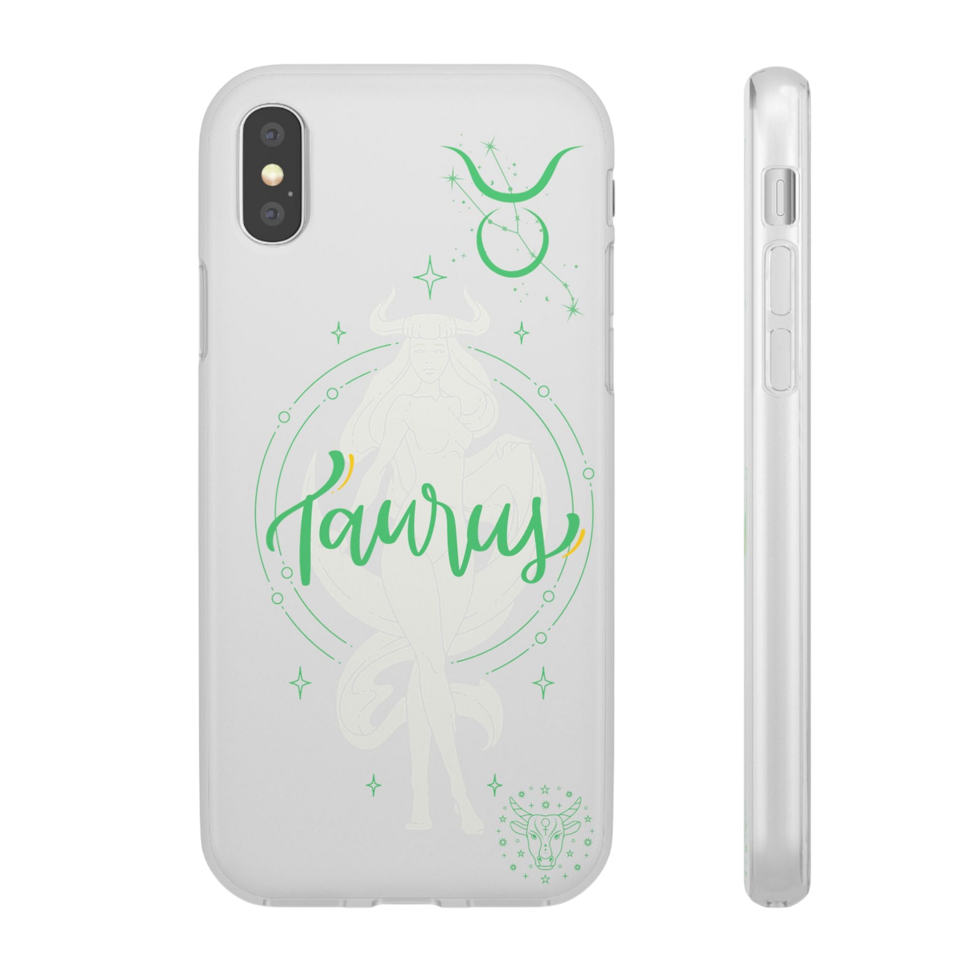 Taurus Zodiac | Phone Cases | Clear - Phone Case - Totally Bri LLC