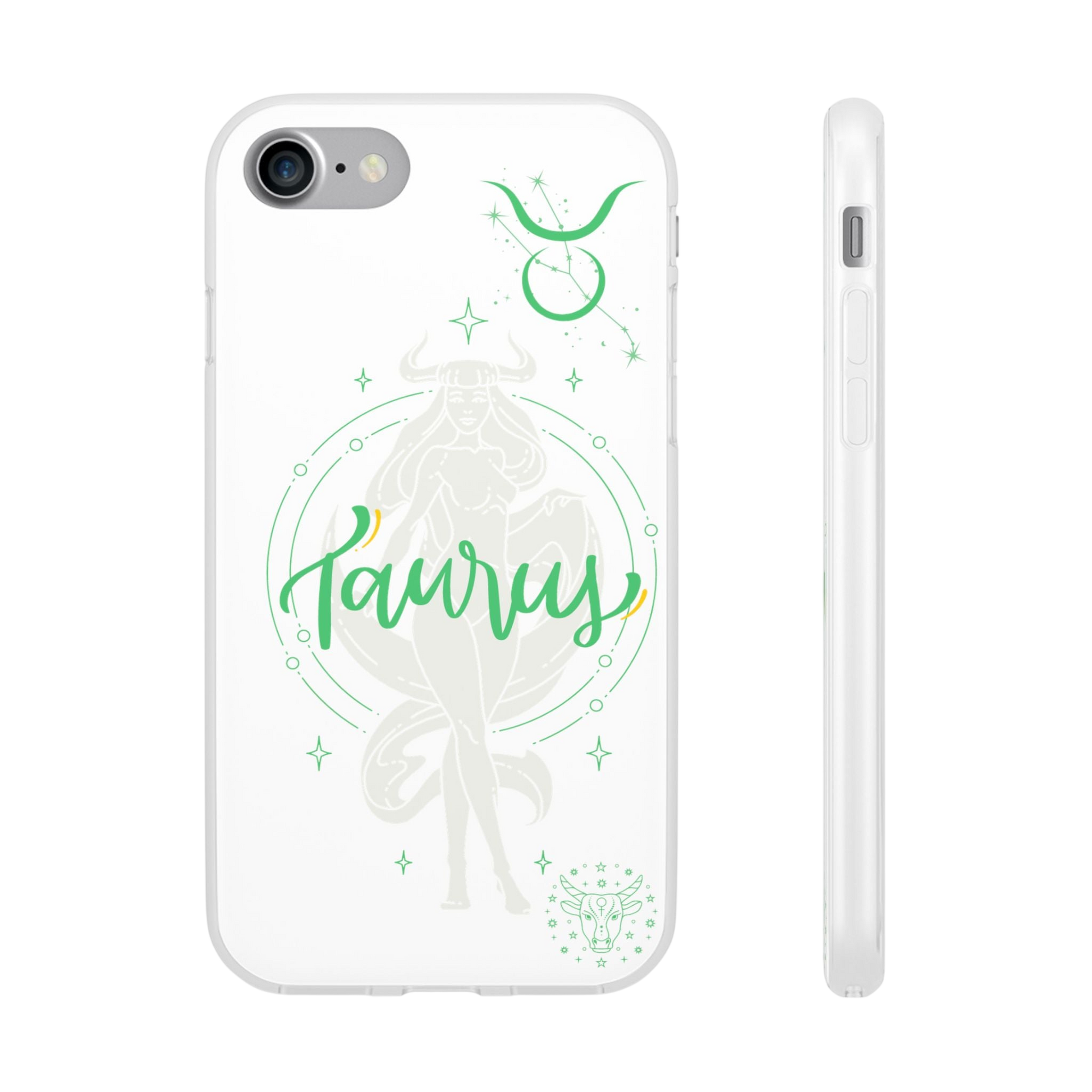 Taurus Zodiac | Phone Cases | Clear - Phone Case - Totally Bri LLC