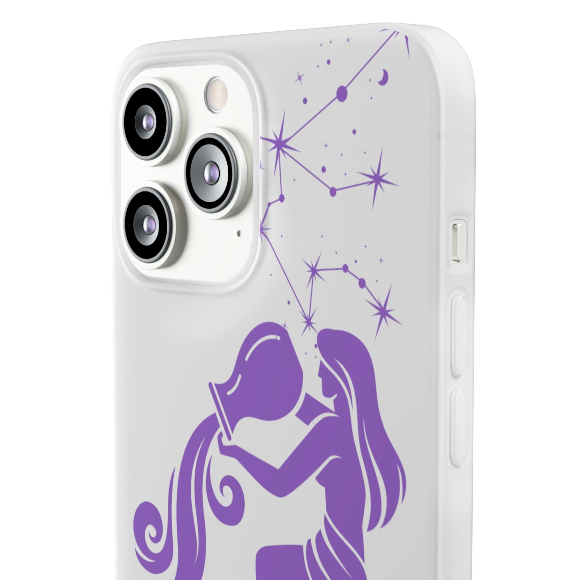Aquarius Zodiac | Phone Cases | Clear - Phone Case - Totally Bri LLC