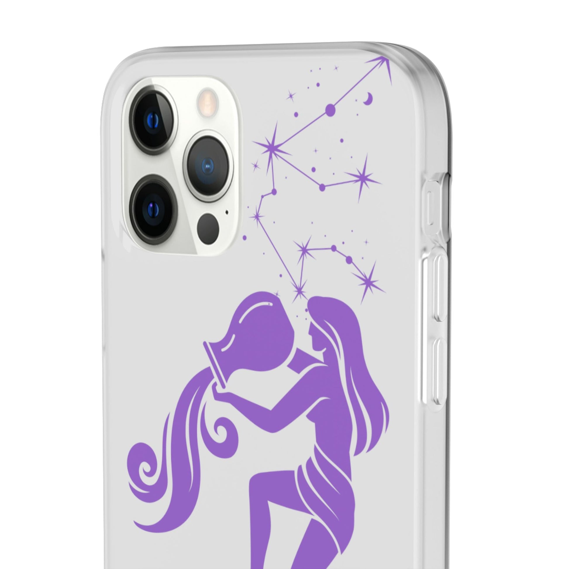 Aquarius Zodiac | Phone Cases | Clear - Phone Case - Totally Bri LLC