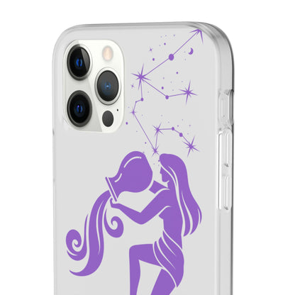 Aquarius Zodiac | Phone Cases | Clear - Phone Case - Totally Bri LLC