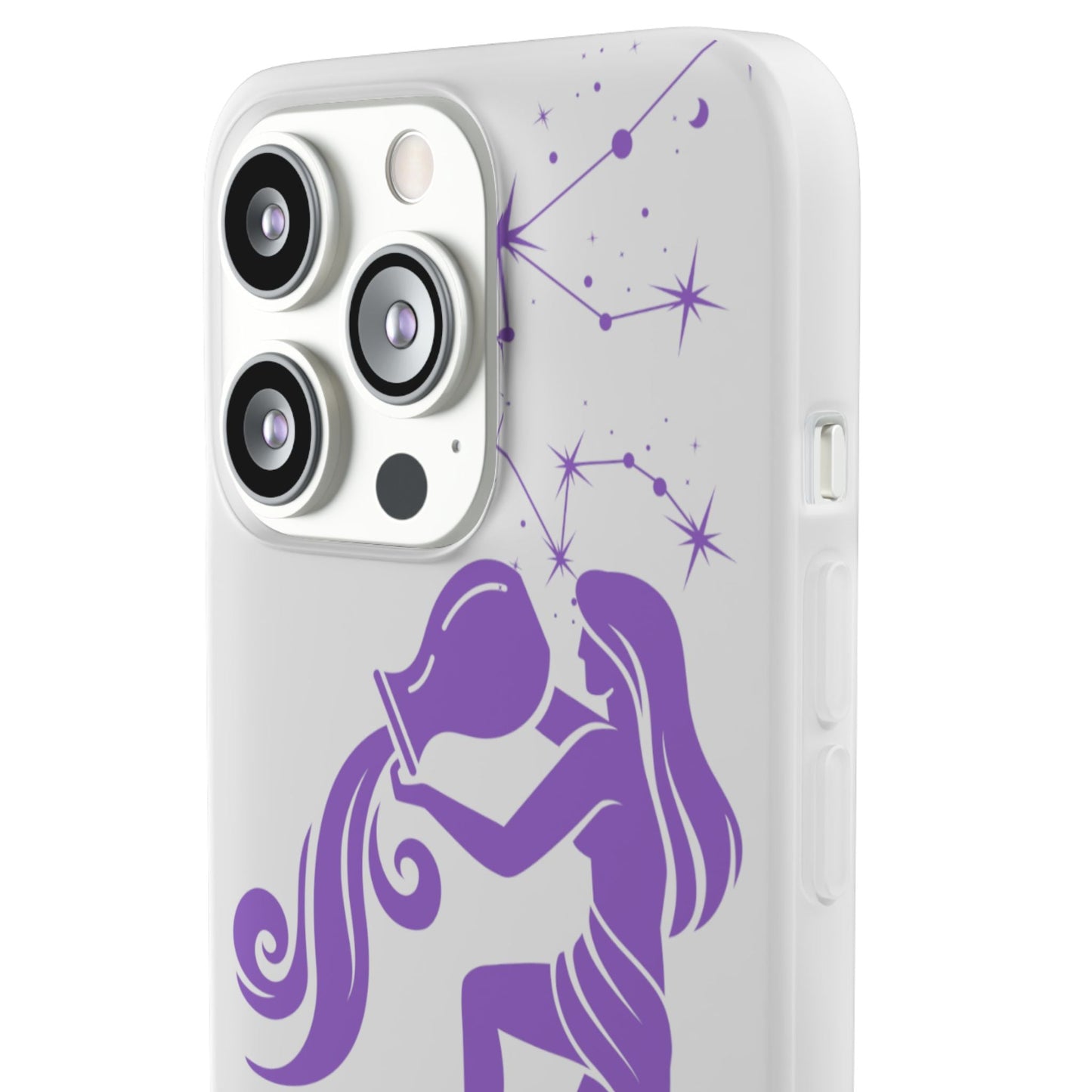 Aquarius Zodiac | Phone Cases | Clear - Phone Case - Totally Bri LLC
