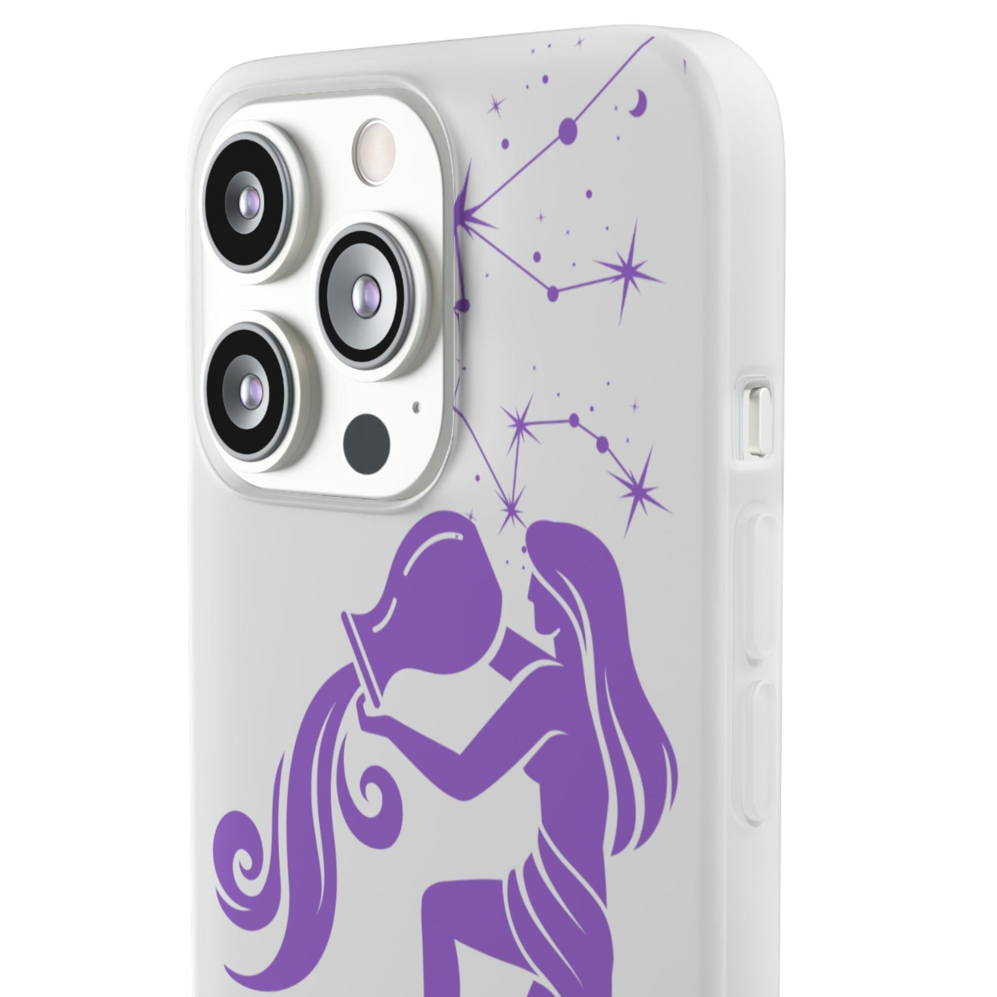 Aquarius Zodiac | Phone Cases | Clear - Phone Case - Totally Bri LLC