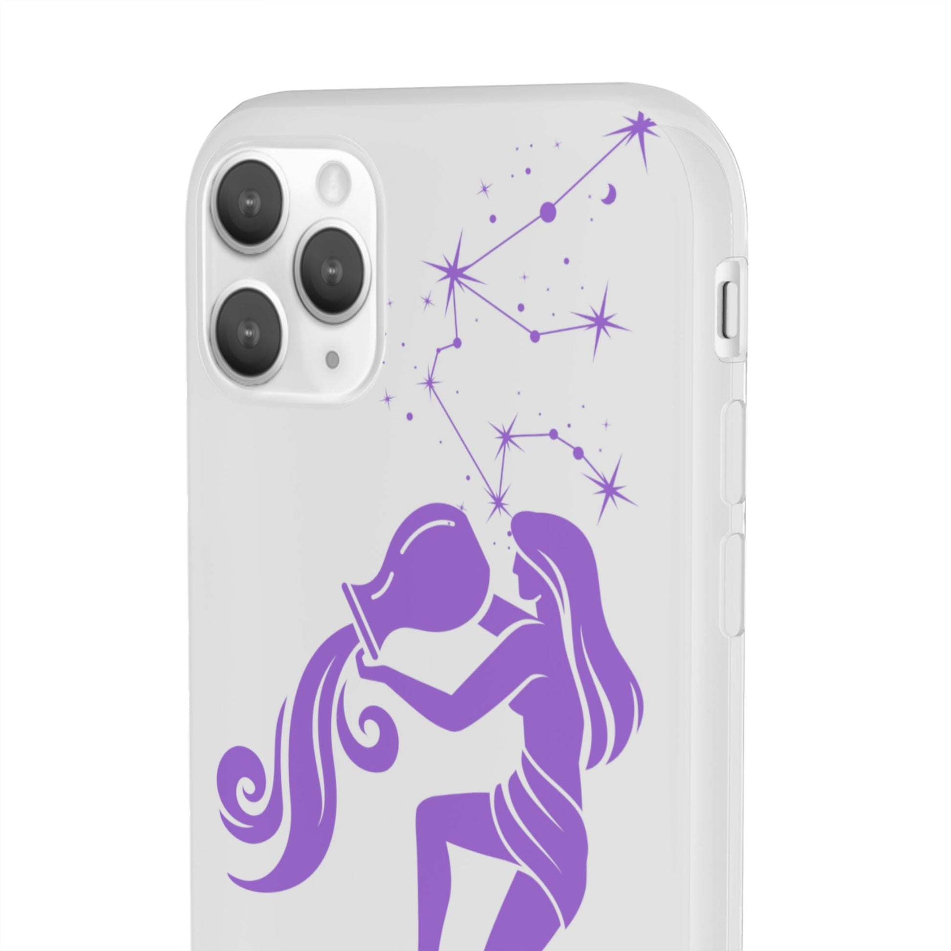 Aquarius Zodiac | Phone Cases | Clear - Phone Case - Totally Bri LLC