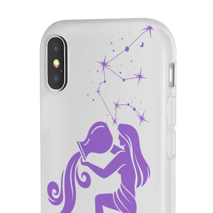 Aquarius Zodiac | Phone Cases | Clear - Phone Case - Totally Bri LLC