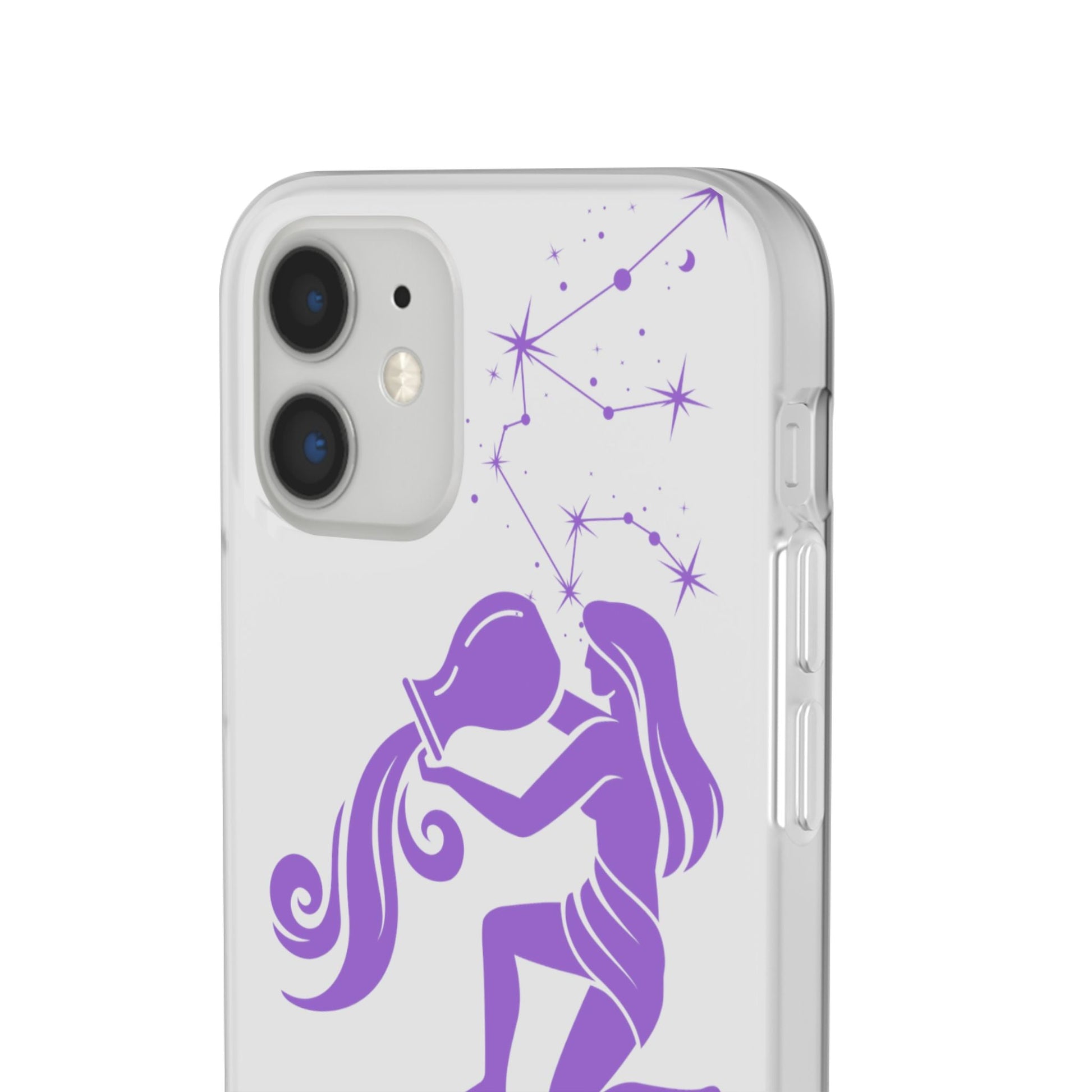 Aquarius Zodiac | Phone Cases | Clear - Phone Case - Totally Bri LLC