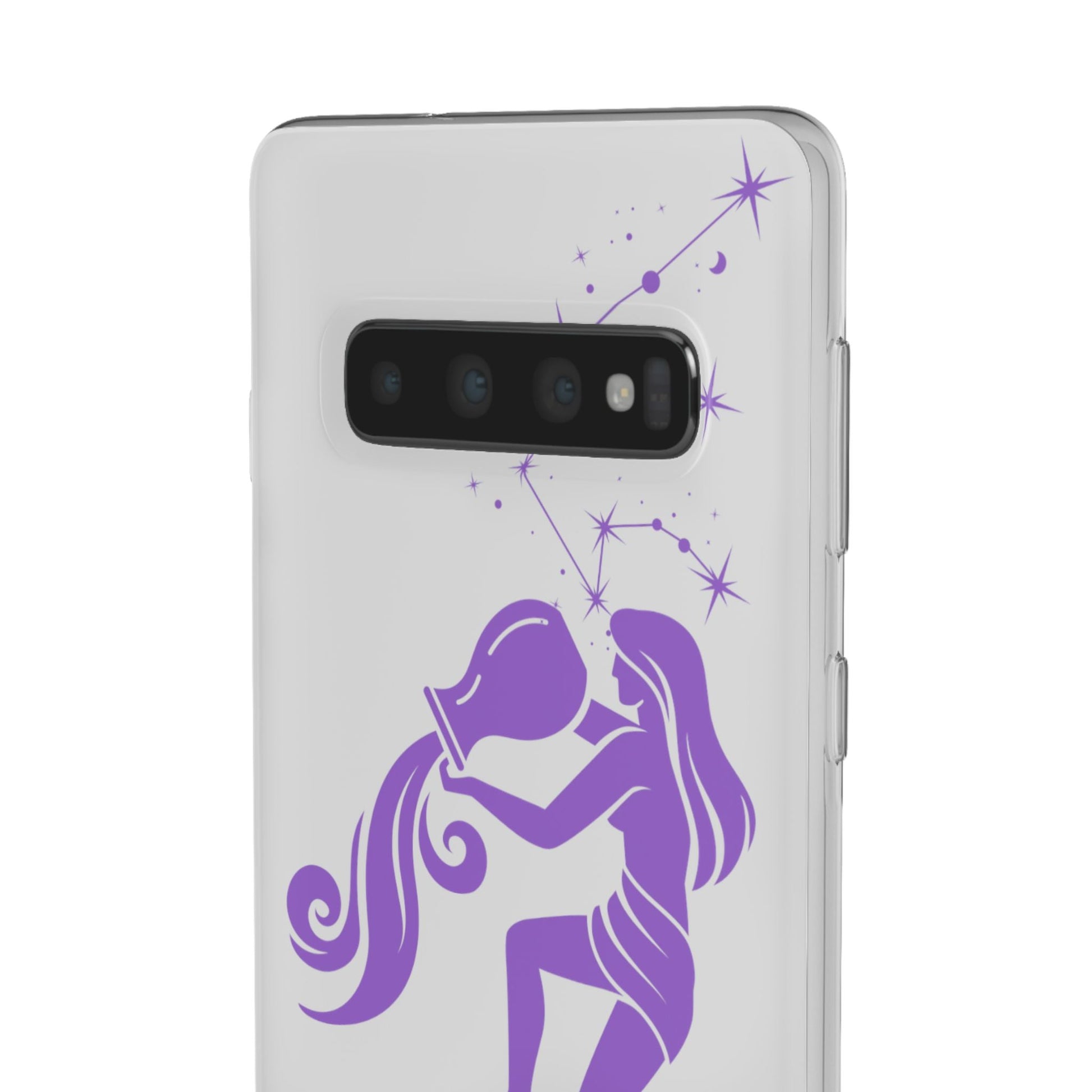 Aquarius Zodiac | Phone Cases | Clear - Phone Case - Totally Bri LLC