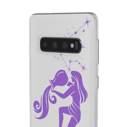 Aquarius Zodiac | Phone Cases | Clear - Phone Case - Totally Bri LLC