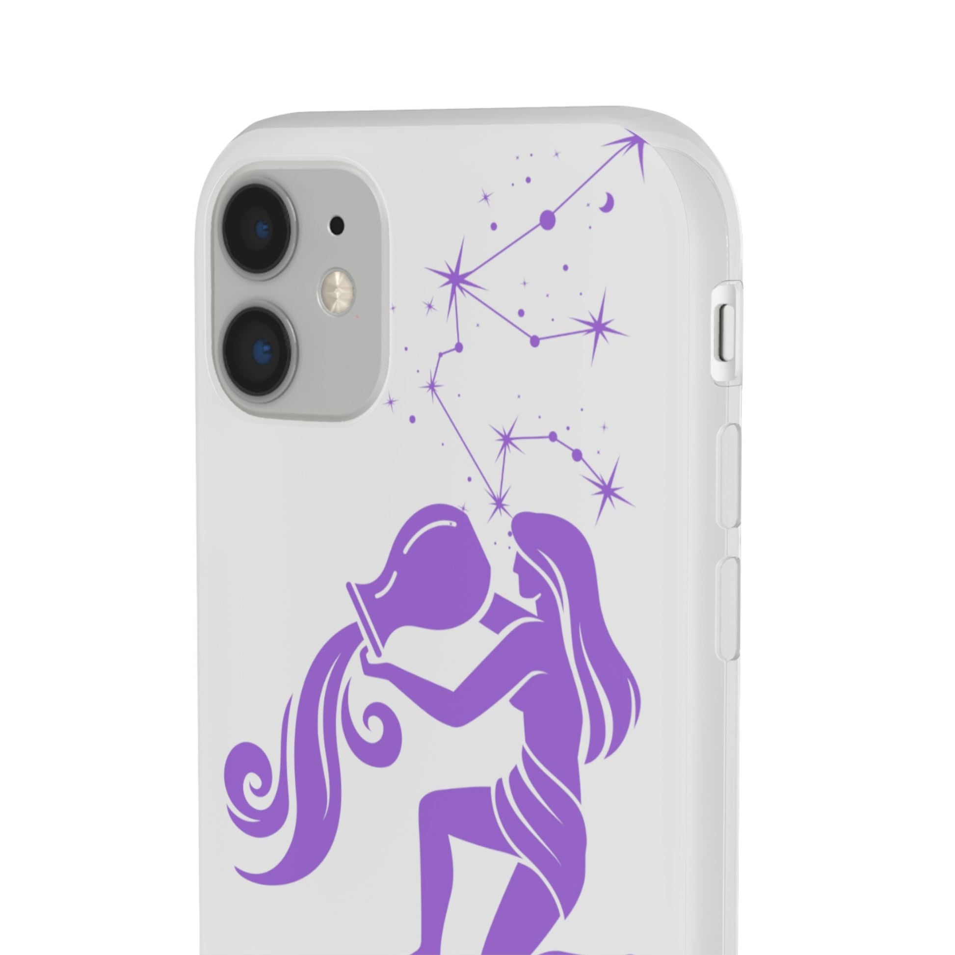 Aquarius Zodiac | Phone Cases | Clear - Phone Case - Totally Bri LLC