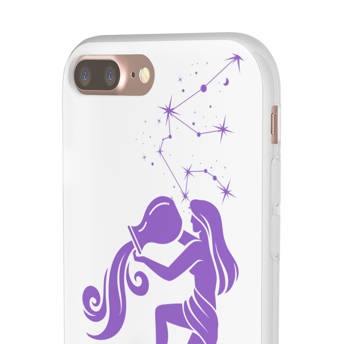 Aquarius Zodiac | Phone Cases | Clear - Phone Case - Totally Bri LLC