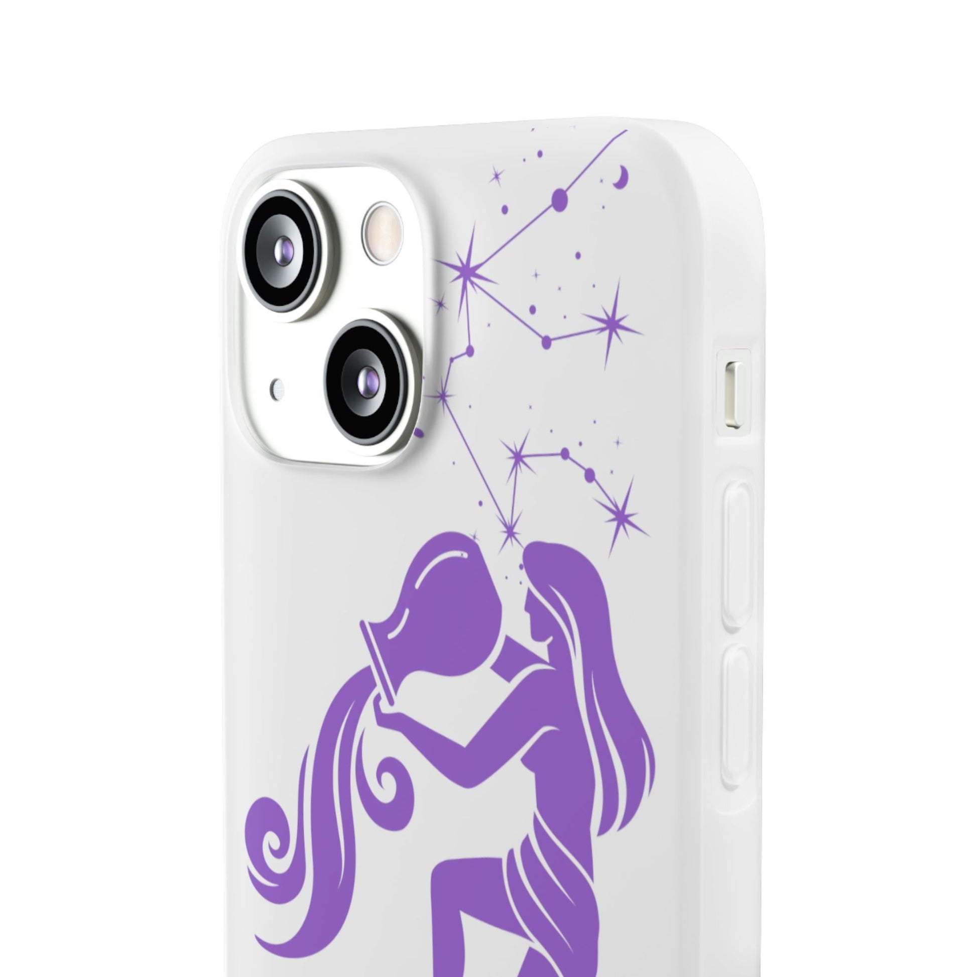 Aquarius Zodiac | Phone Cases | Clear - Phone Case - Totally Bri LLC