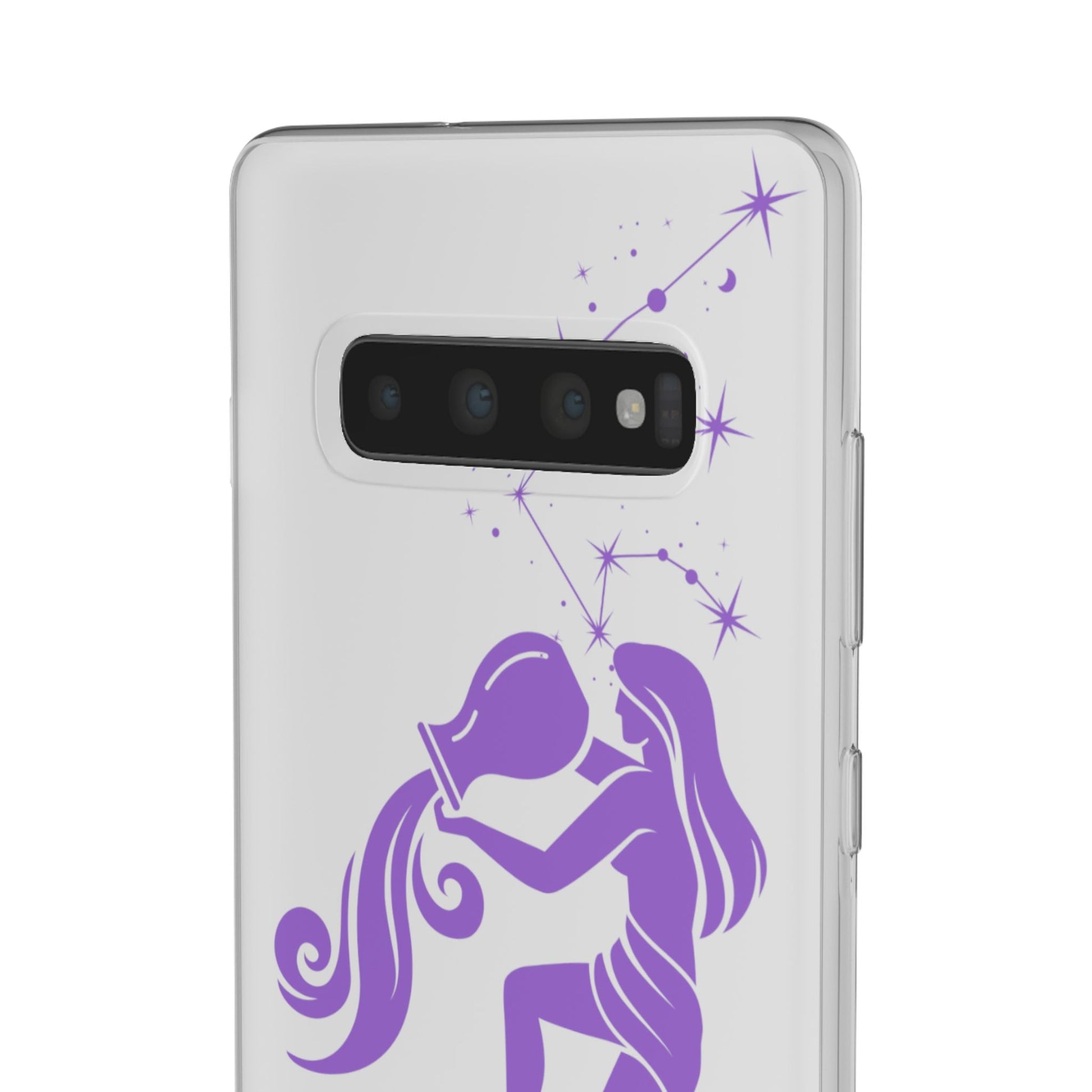 Aquarius Zodiac | Phone Cases | Clear - Phone Case - Totally Bri LLC