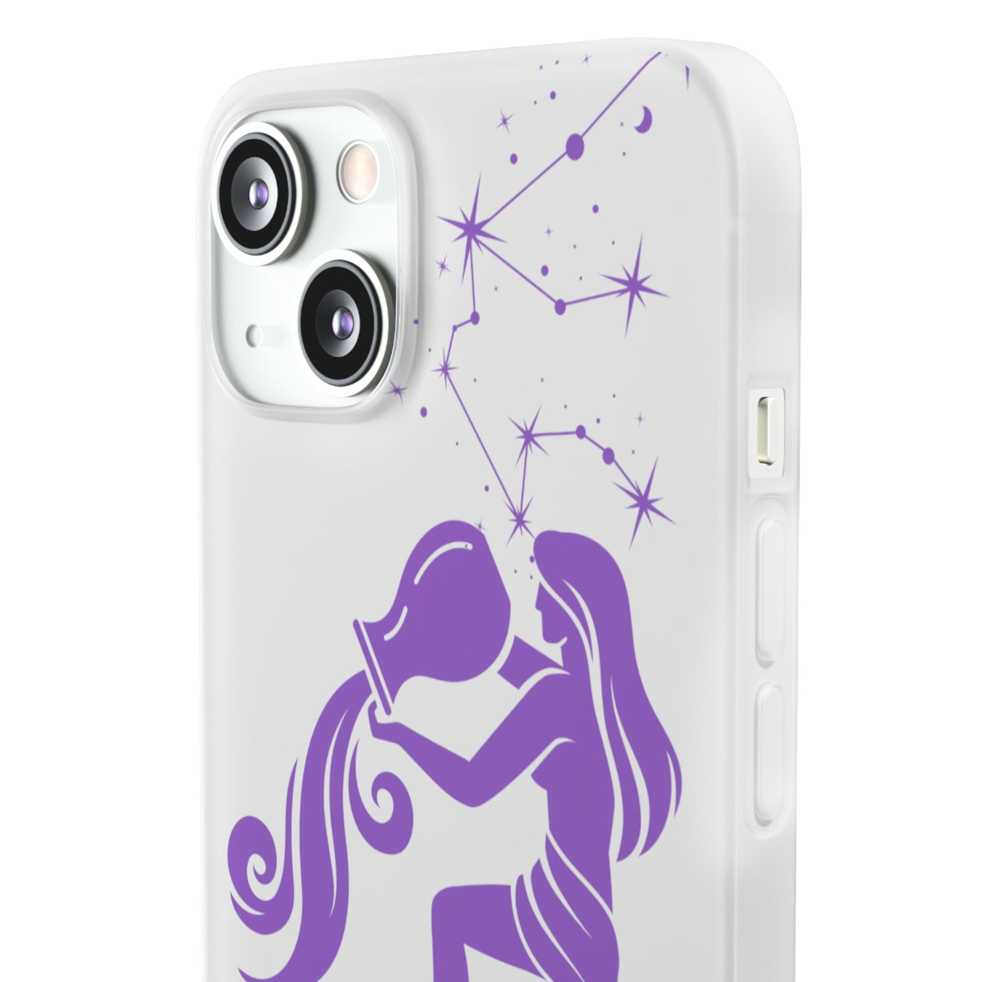 Aquarius Zodiac | Phone Cases | Clear - Phone Case - Totally Bri LLC