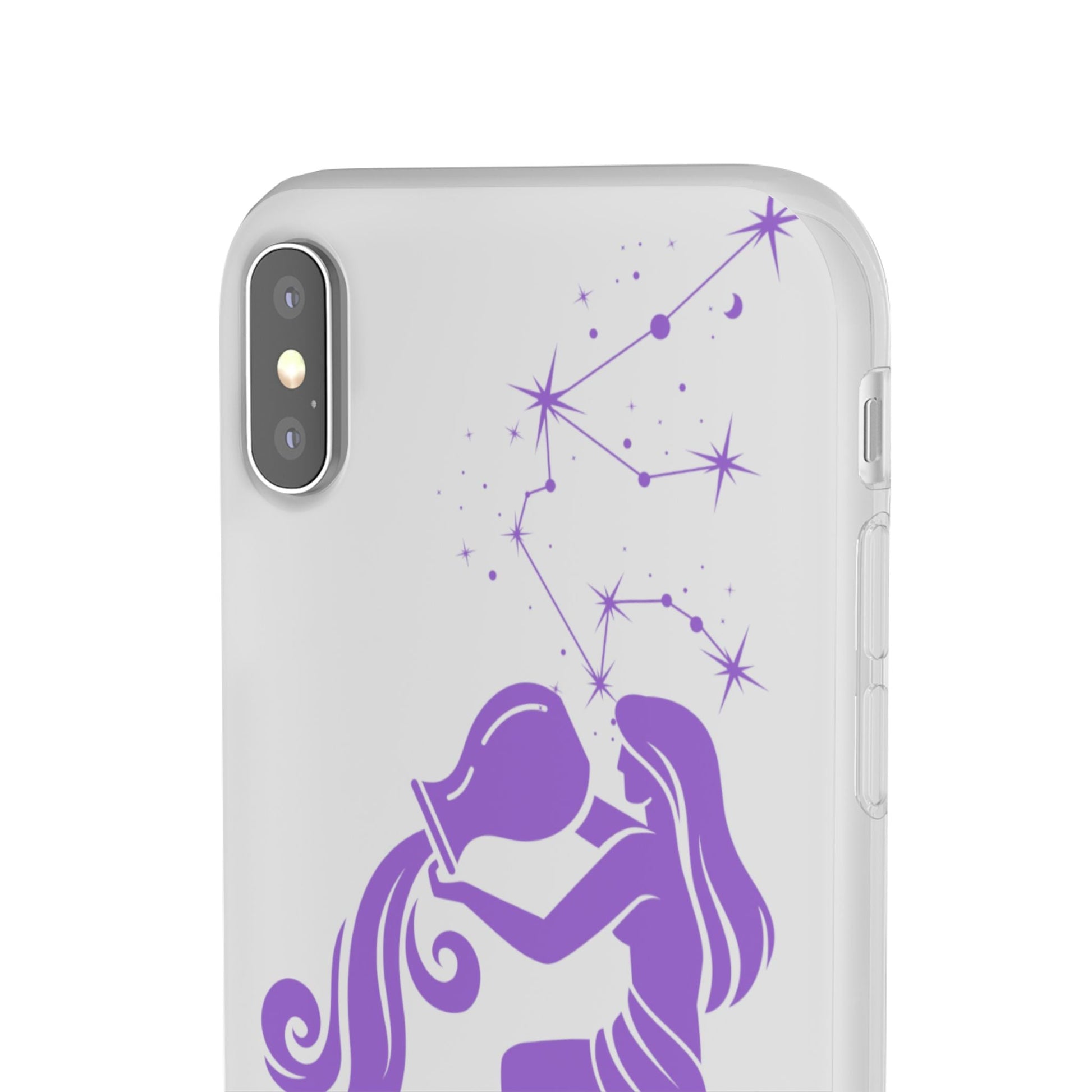 Aquarius Zodiac | Phone Cases | Clear - Phone Case - Totally Bri LLC