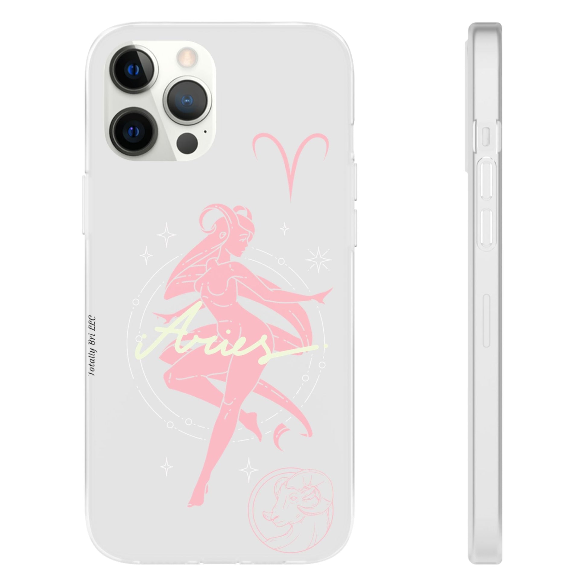 Aries Zodiac | Phone Cases | Clear - Phone Case - Totally Bri LLC