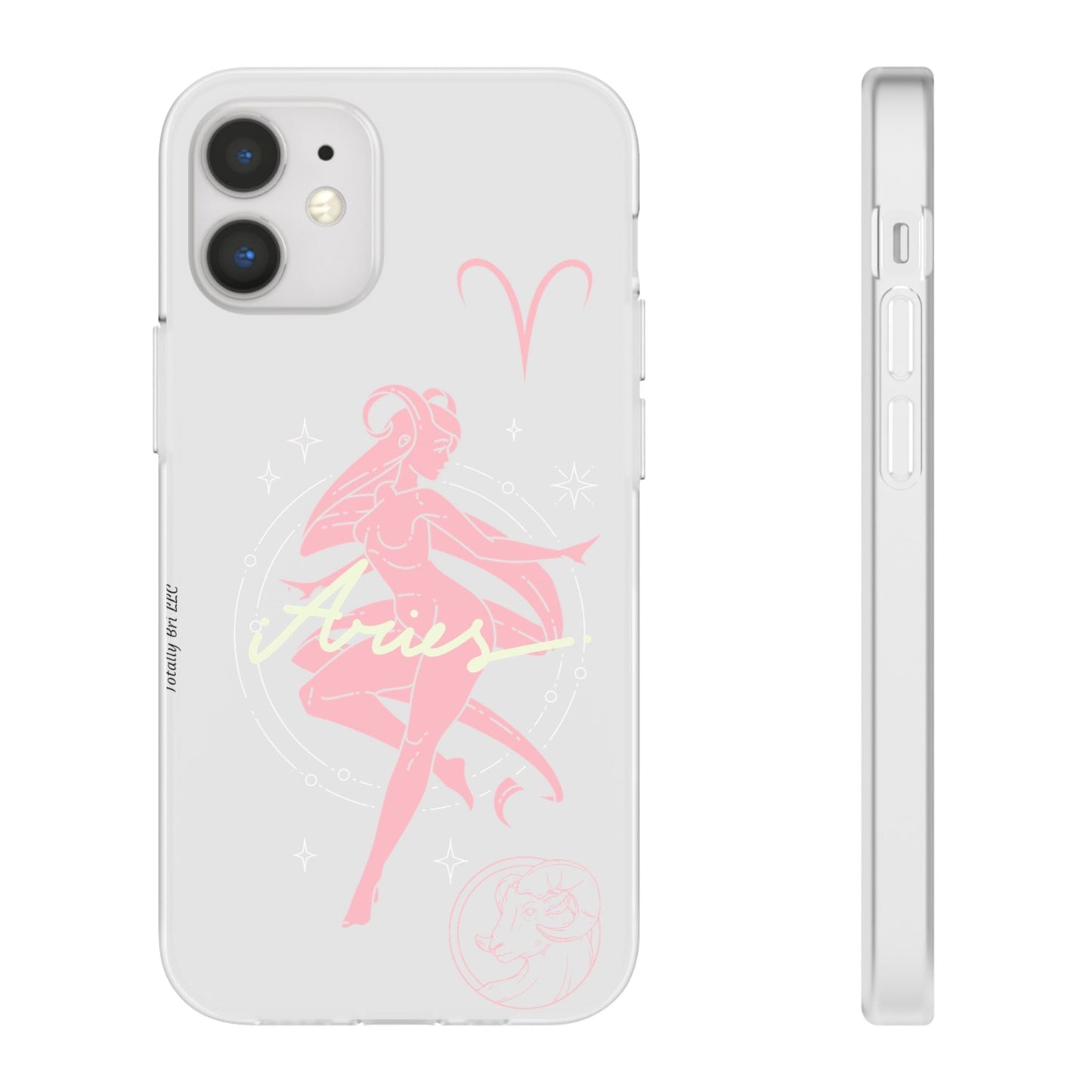 Aries Zodiac | Phone Cases | Clear - Phone Case - Totally Bri LLC