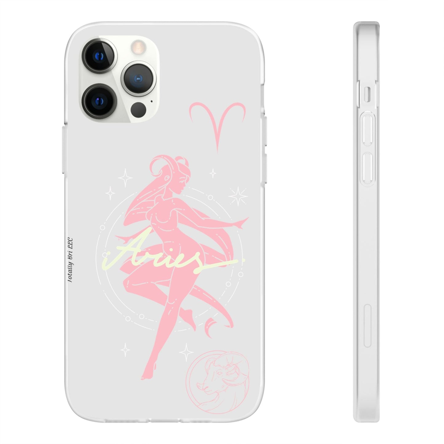 Aries Zodiac | Phone Cases | Clear - Phone Case - Totally Bri LLC