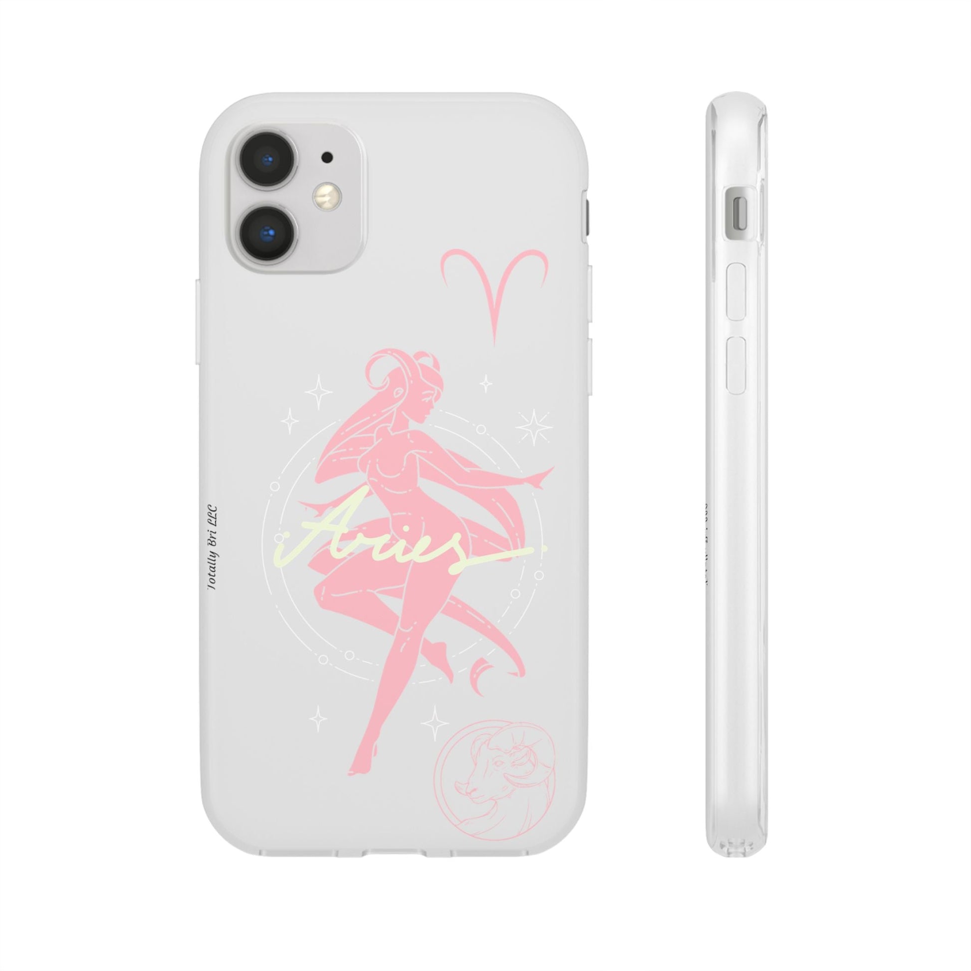 Aries Zodiac | Phone Cases | Clear - Phone Case - Totally Bri LLC
