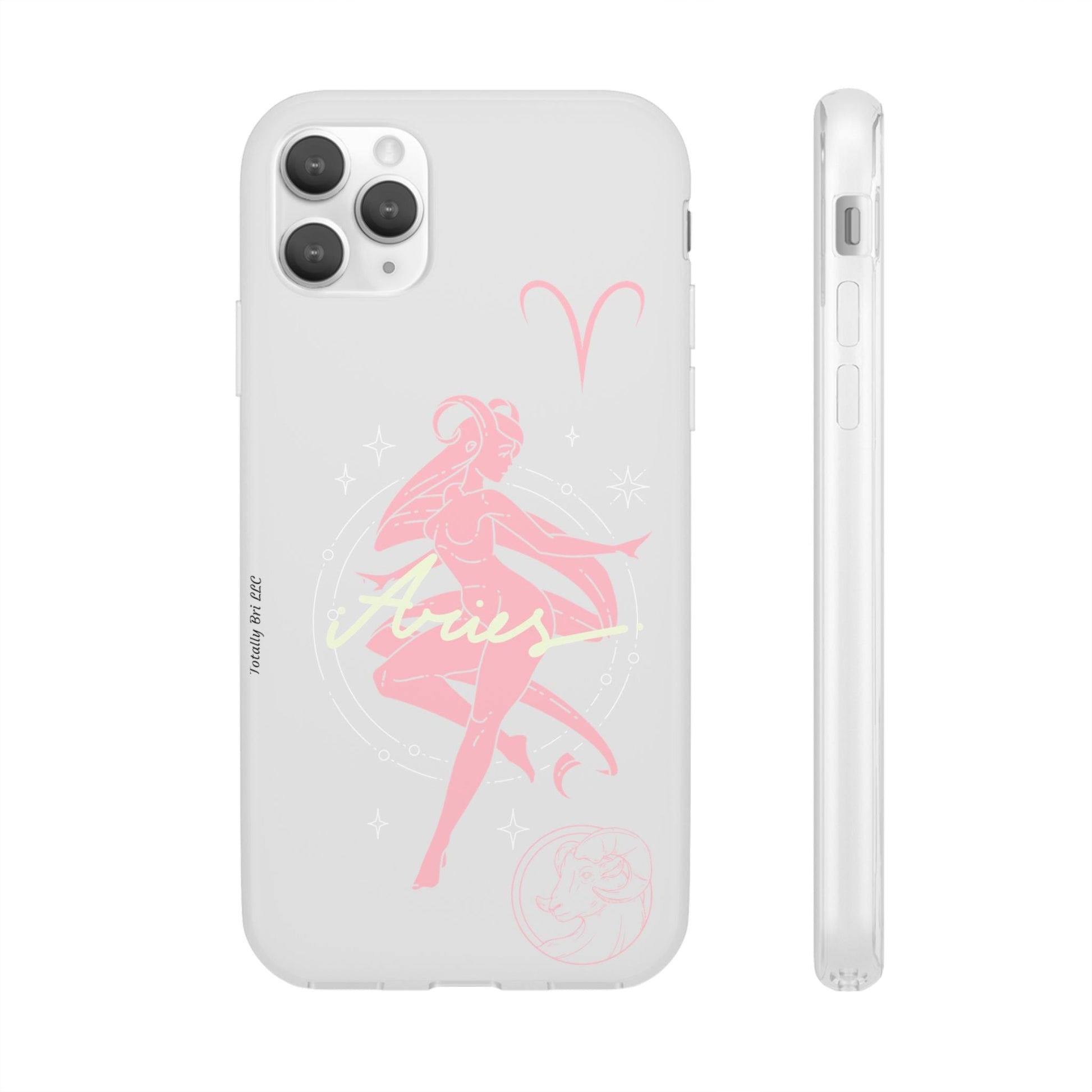 Aries Zodiac | Phone Cases | Clear - Phone Case - Totally Bri LLC