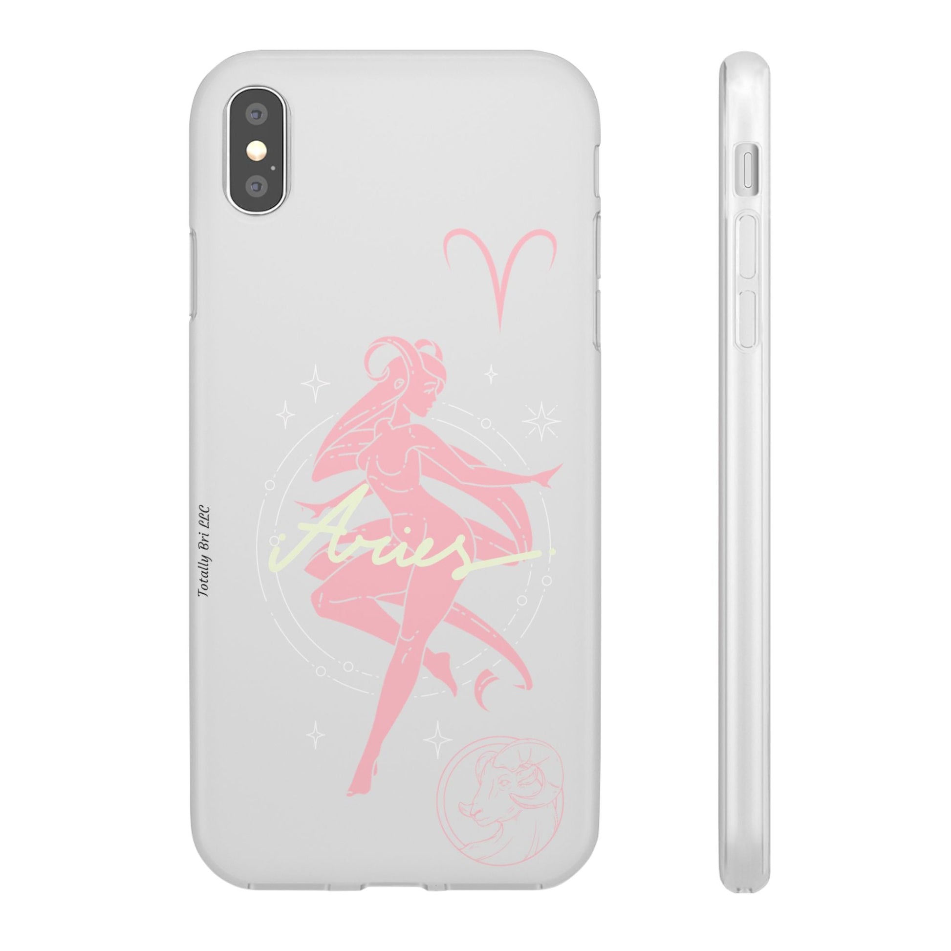 Aries Zodiac | Phone Cases | Clear - Phone Case - Totally Bri LLC