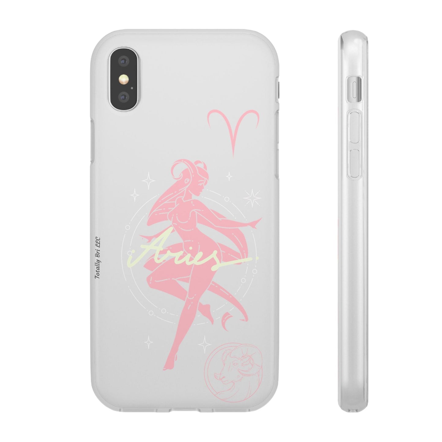Aries Zodiac | Phone Cases | Clear - Phone Case - Totally Bri LLC