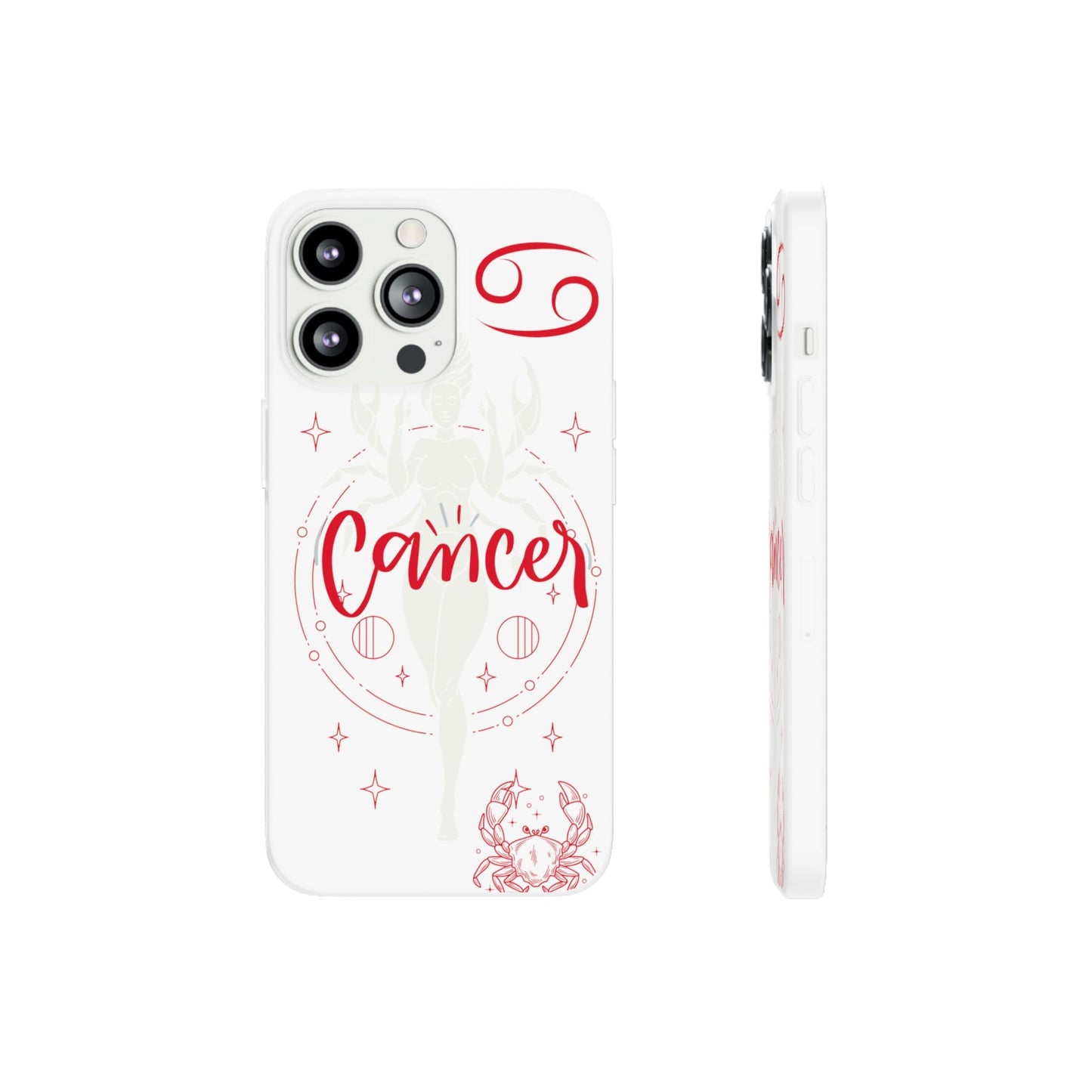 Cancer Zodiac | Phone Cases | Clear - Phone Case - Totally Bri LLC