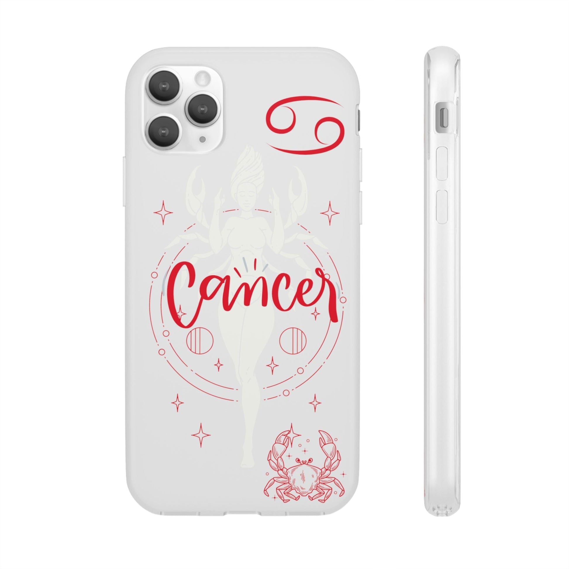 Cancer Zodiac | Phone Cases | Clear - Phone Case - Totally Bri LLC