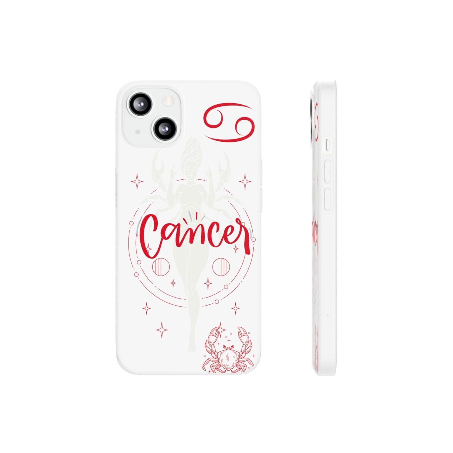 Cancer Zodiac | Phone Cases | Clear - Phone Case - Totally Bri LLC