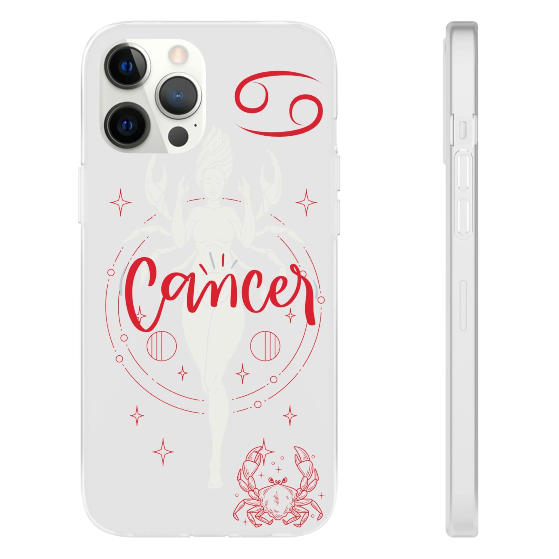 Cancer Zodiac | Phone Cases | Clear - Phone Case - Totally Bri LLC