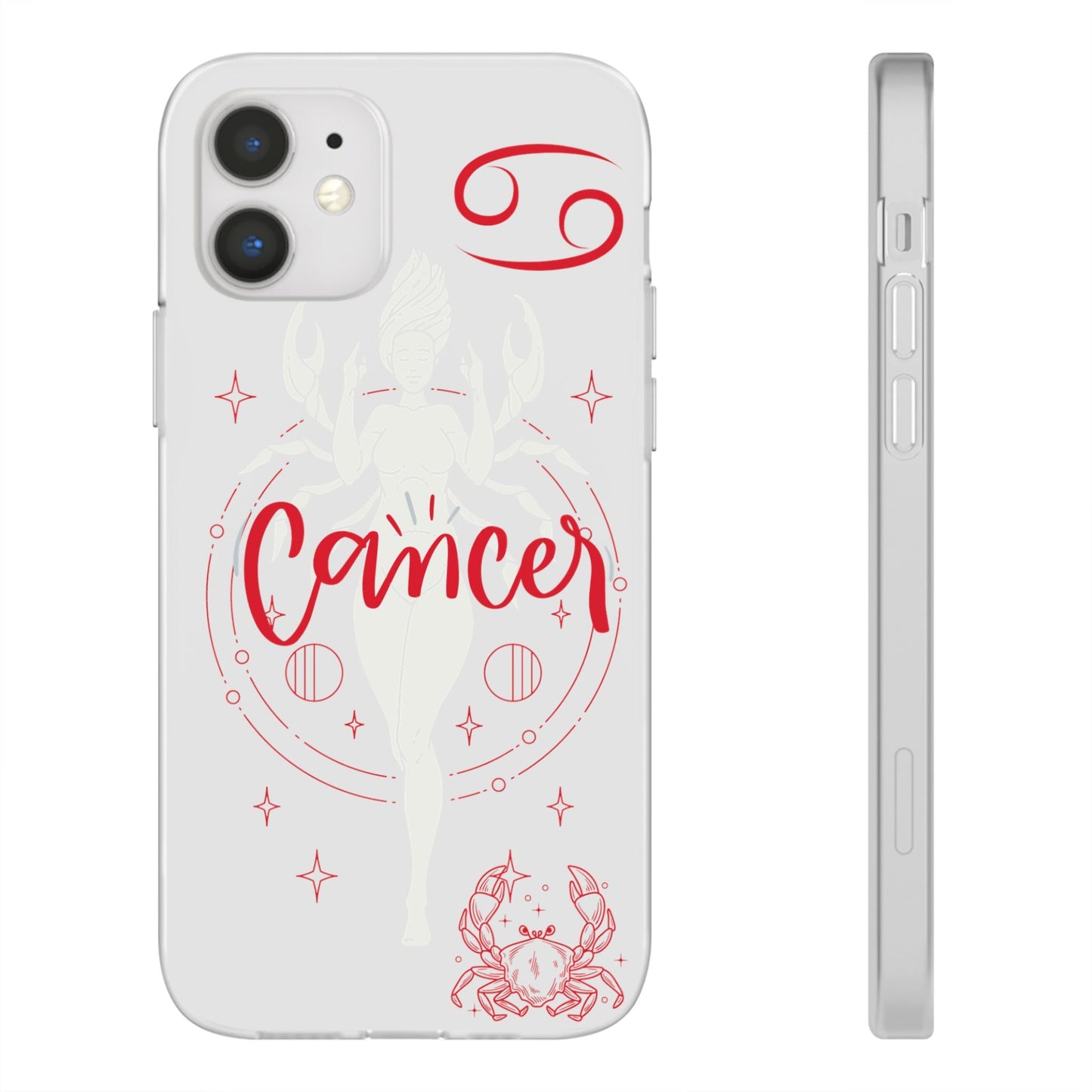 Cancer Zodiac | Phone Cases | Clear - Phone Case - Totally Bri LLC