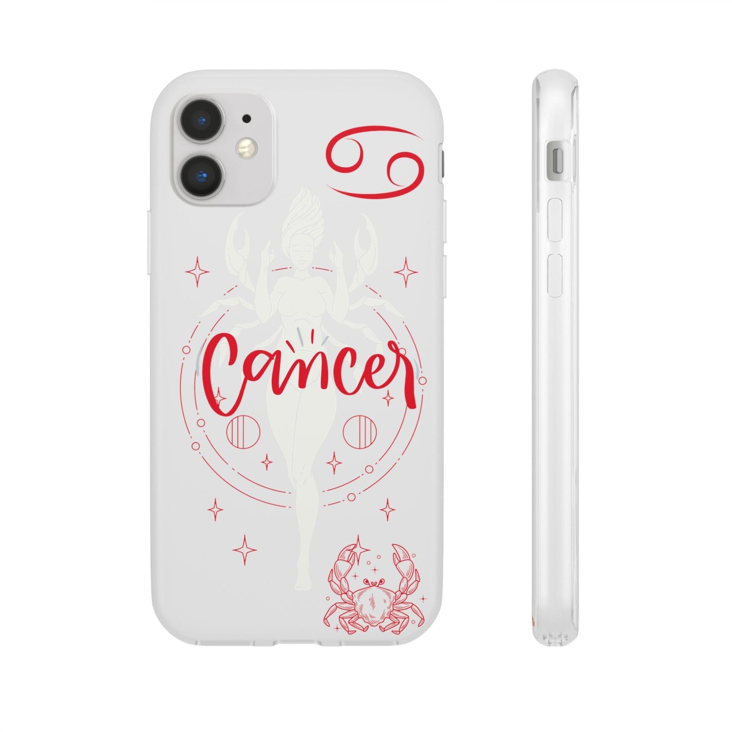 Cancer Zodiac | Phone Cases | Clear - Phone Case - Totally Bri LLC