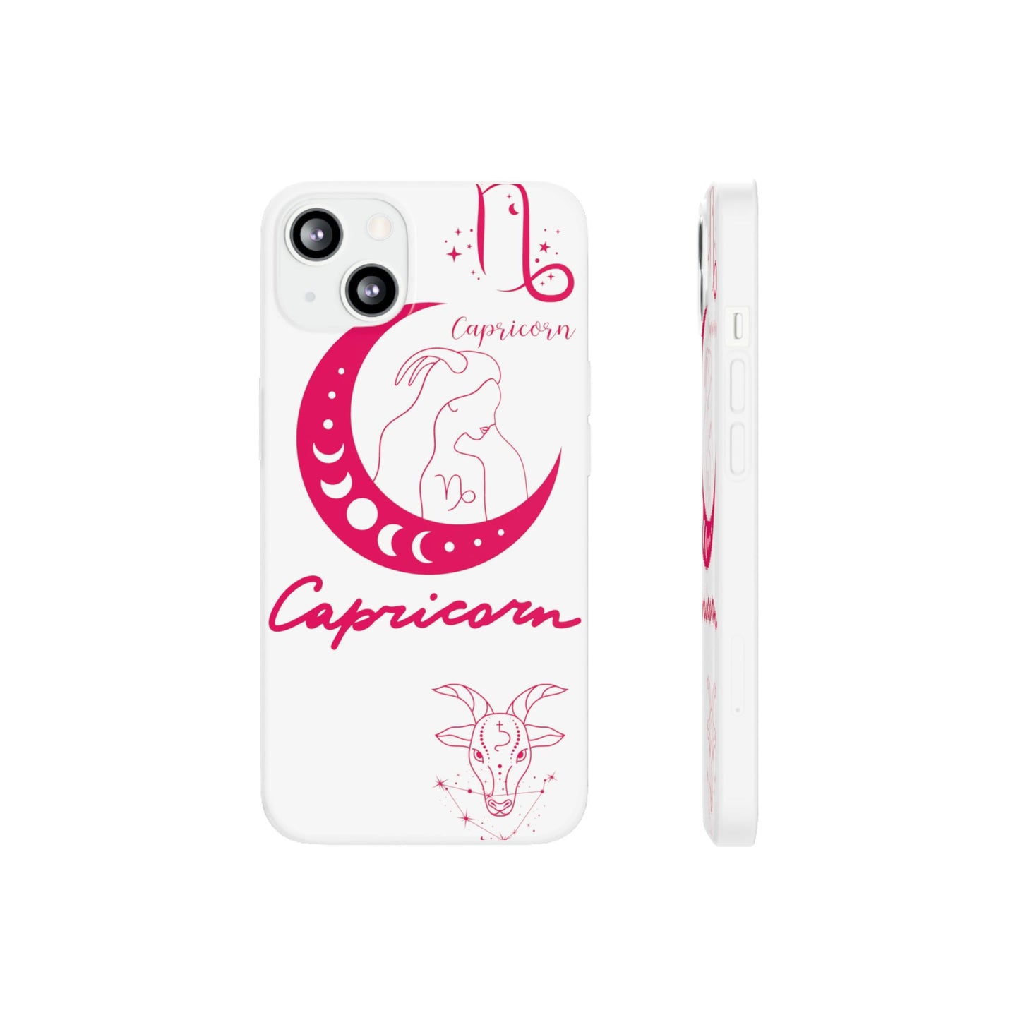 Capricorn Zodiac | Phone Cases | Clear - Phone Case - Totally Bri LLC