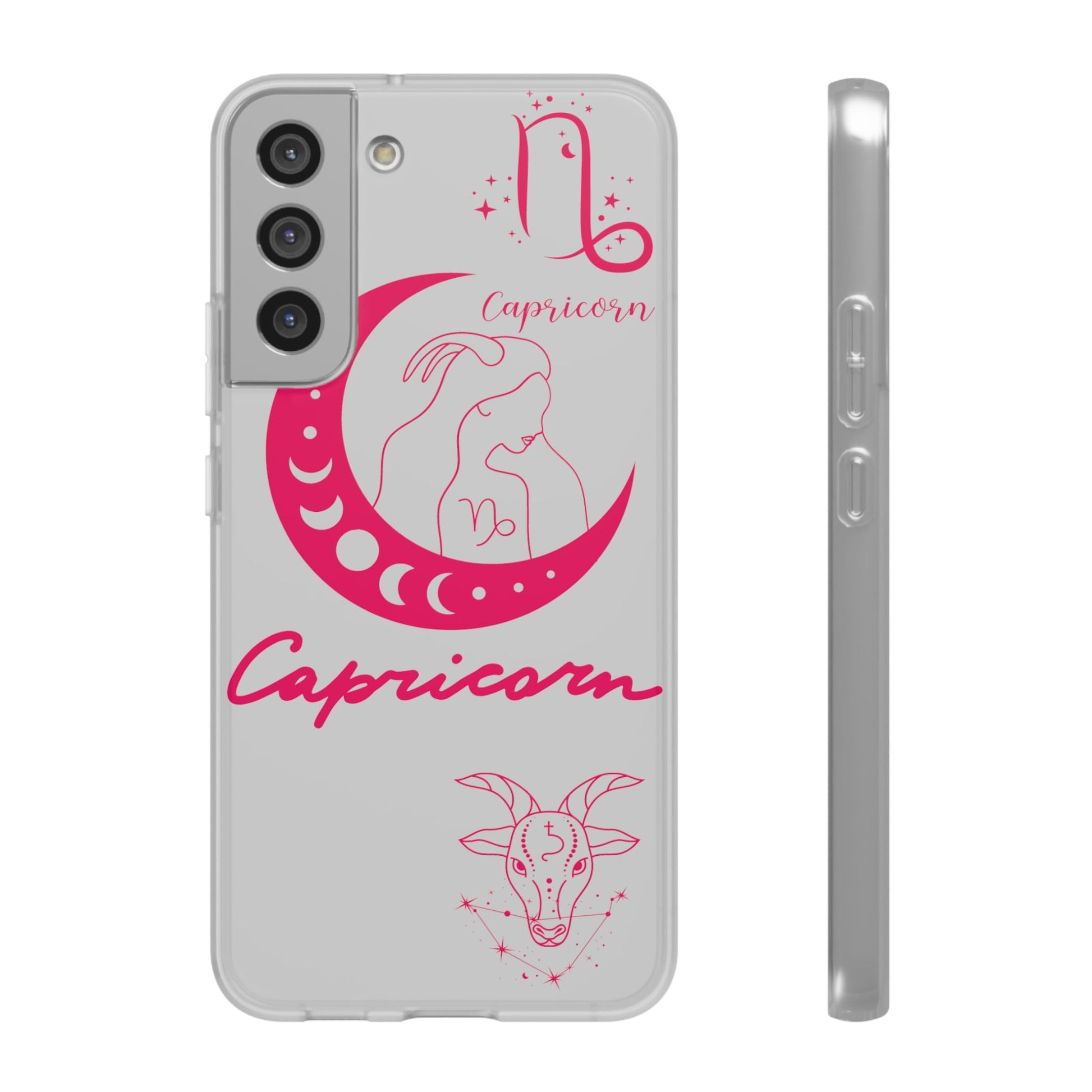 Capricorn Zodiac | Phone Cases | Clear - Phone Case - Totally Bri LLC