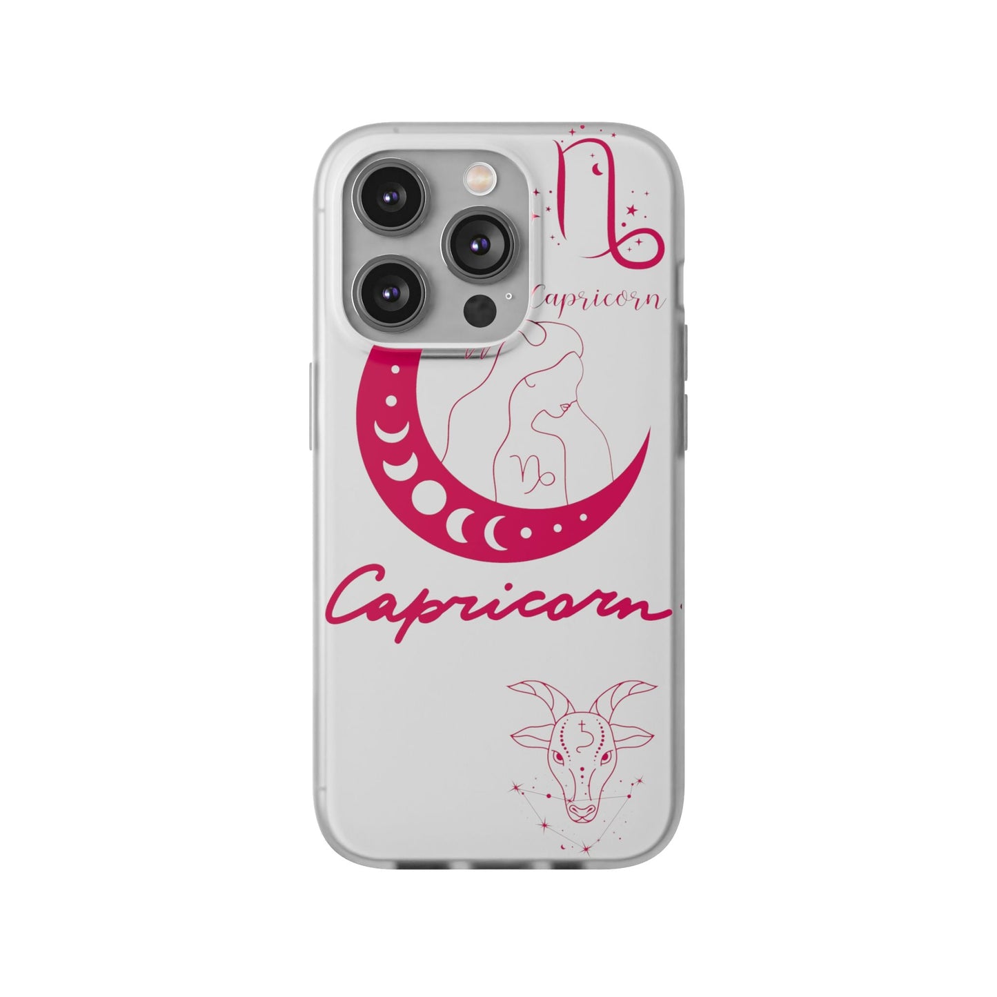 Capricorn Zodiac | Phone Cases | Clear - Phone Case - Totally Bri LLC