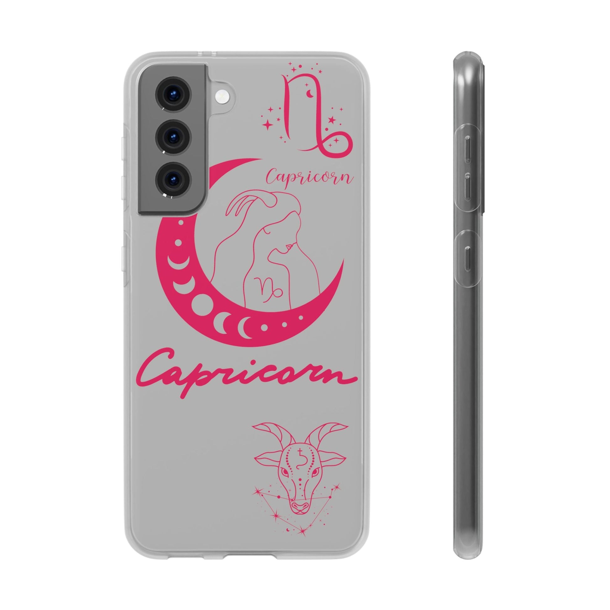 Capricorn Zodiac | Phone Cases | Clear - Phone Case - Totally Bri LLC