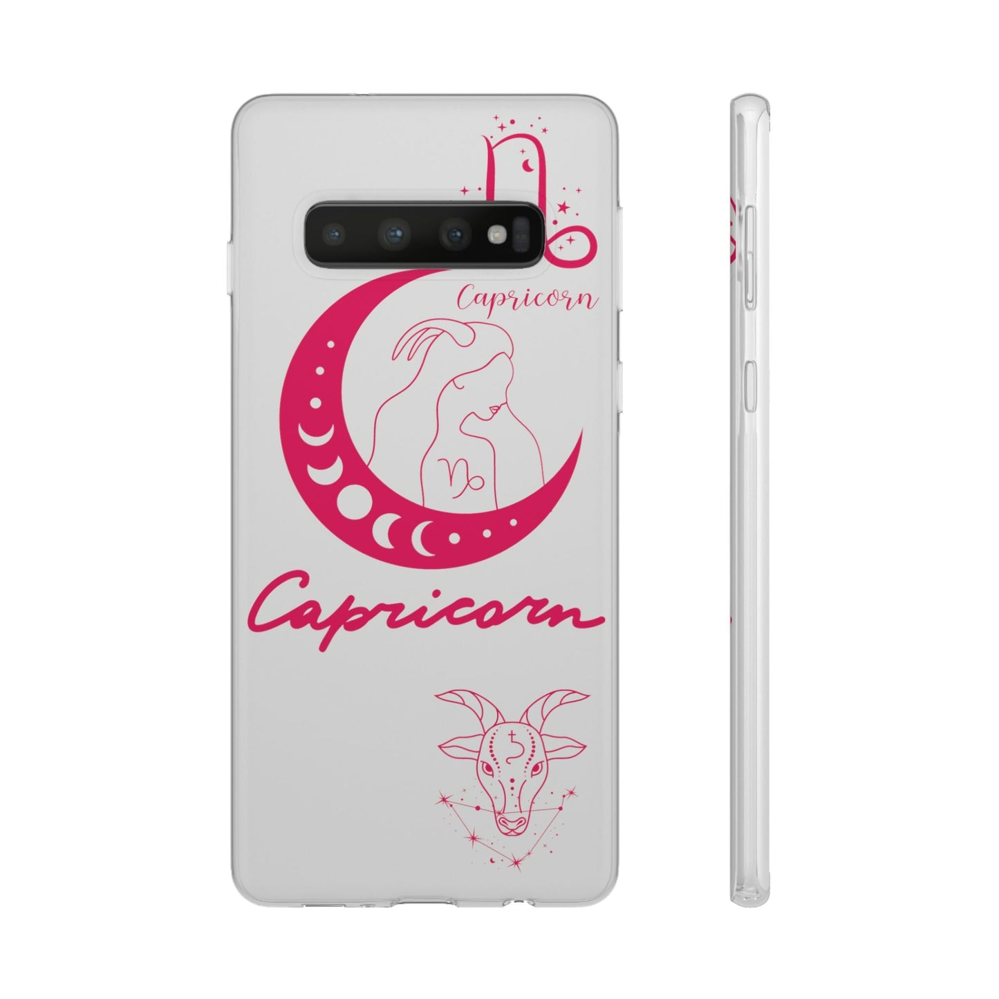 Capricorn Zodiac | Phone Cases | Clear - Phone Case - Totally Bri LLC